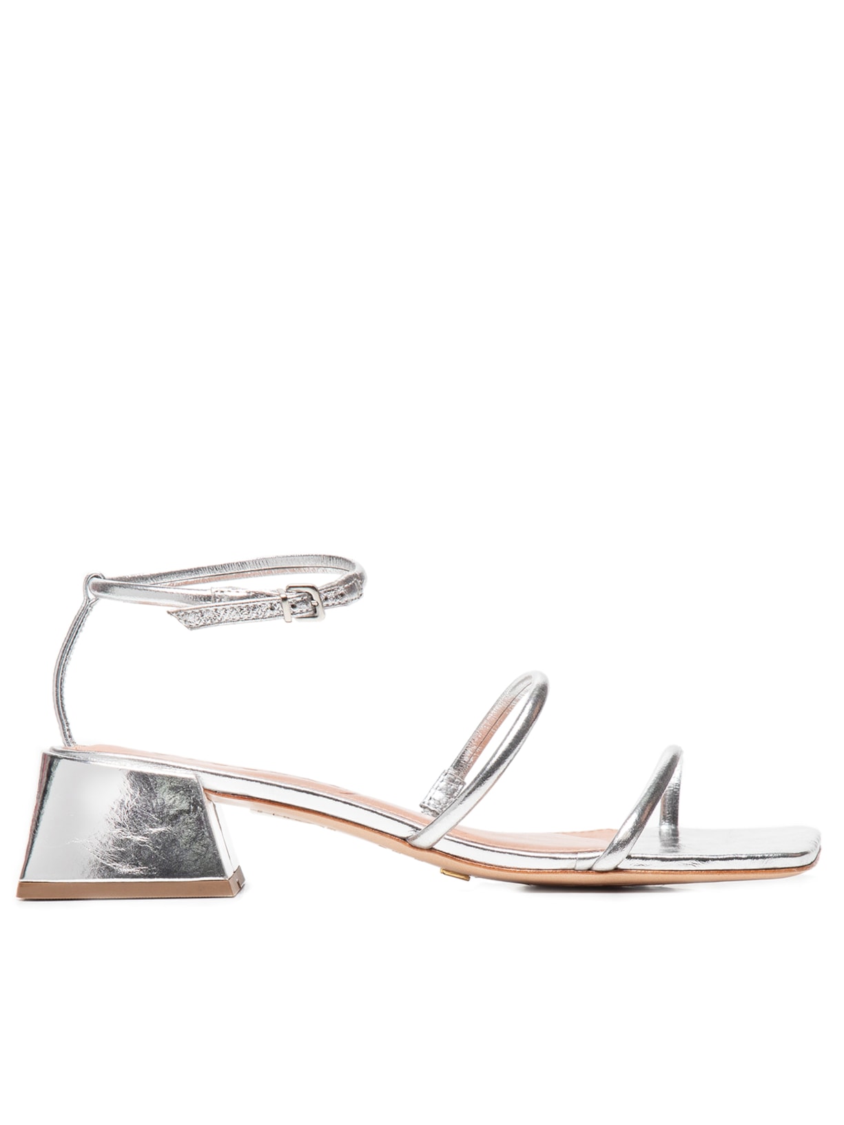 Sandália Feminina Metal Bala - Prata