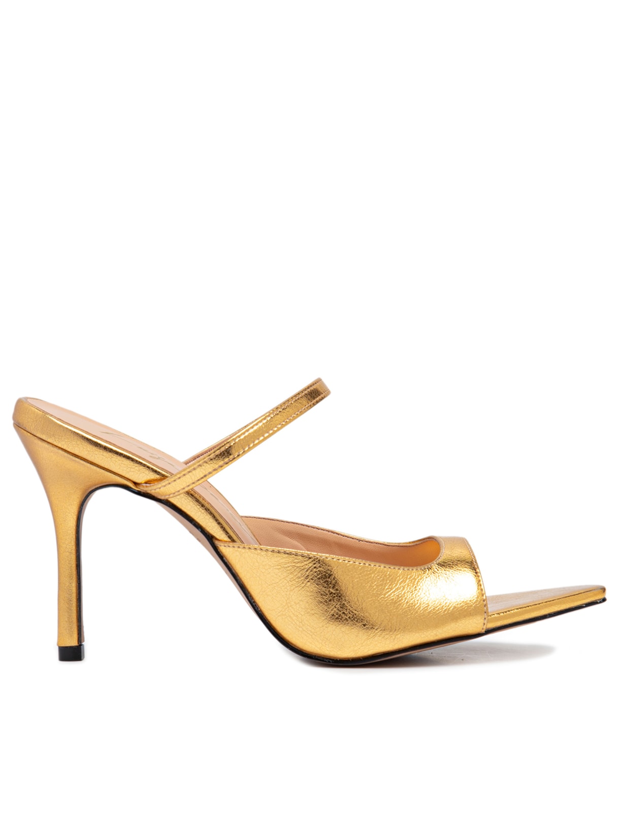 Sandália Feminina Metal Color Ouro - Dourado