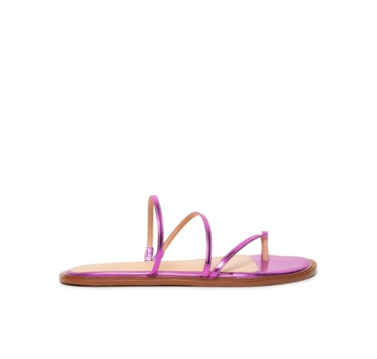Sandália Feminina Metalcolor - Rosa