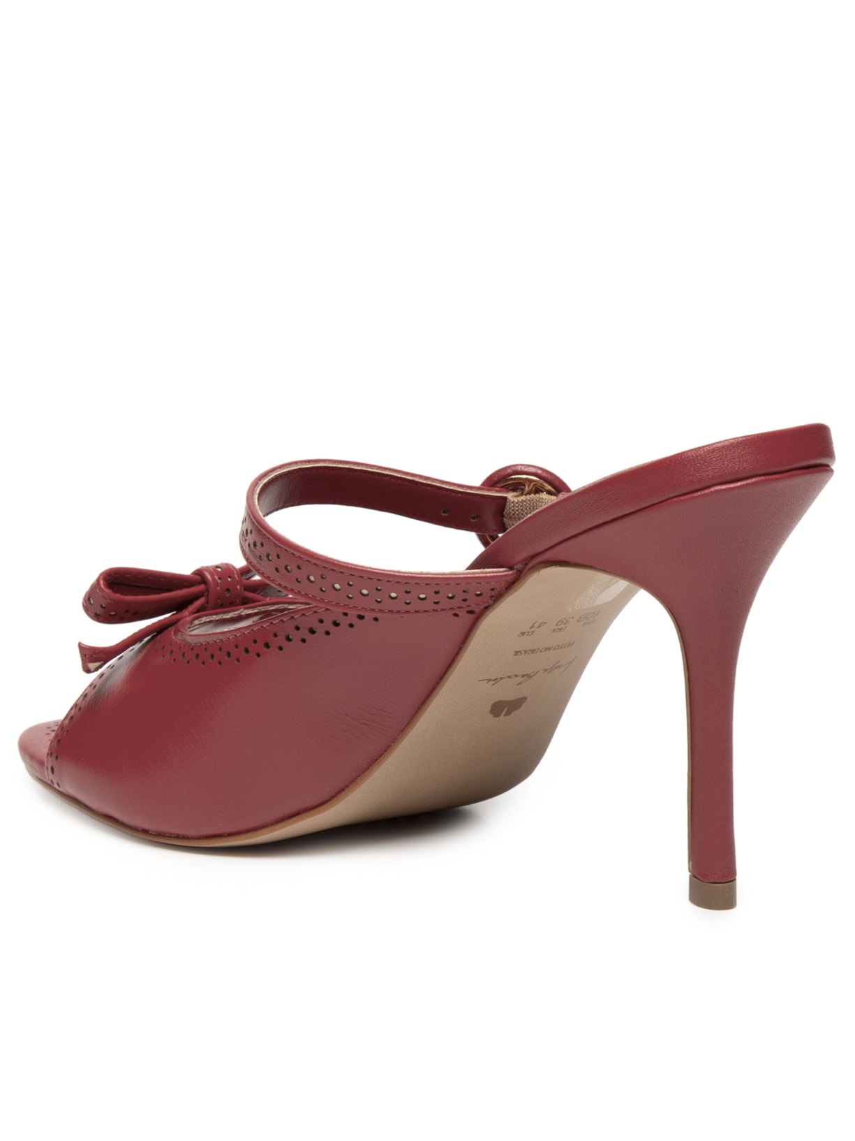 Sandália Feminina Metalcolor Vermelho Luiza Barcelos