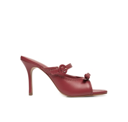 Sandália Feminina Metalcolor - Vermelho