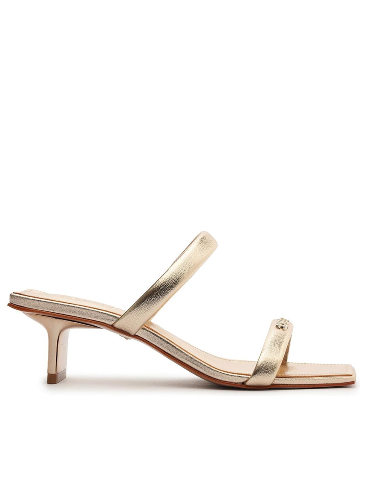 Sandália Feminina Metali Stre - Dourado