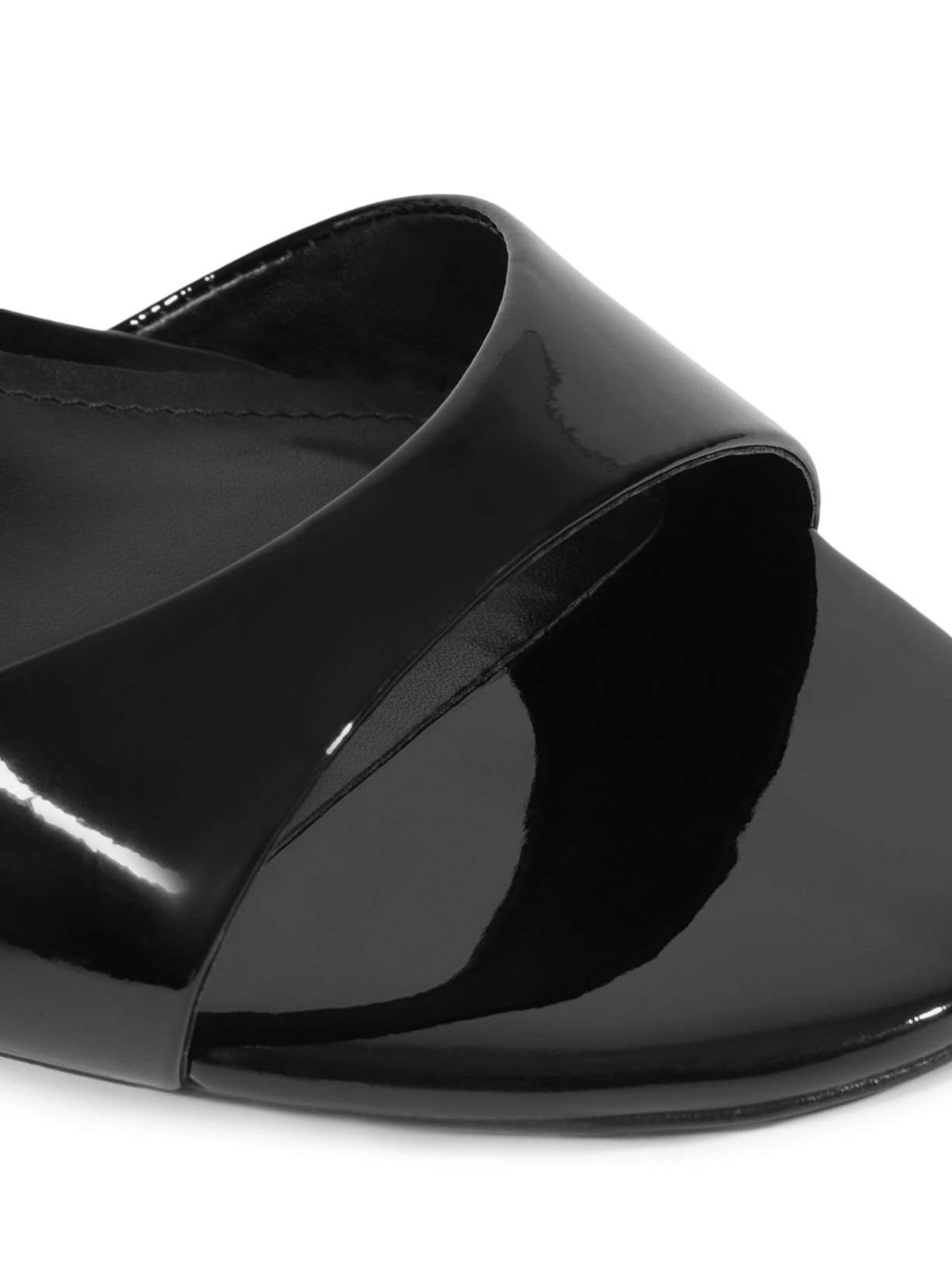 Sandália Feminina Mule Sally Couro Preto Schutz
