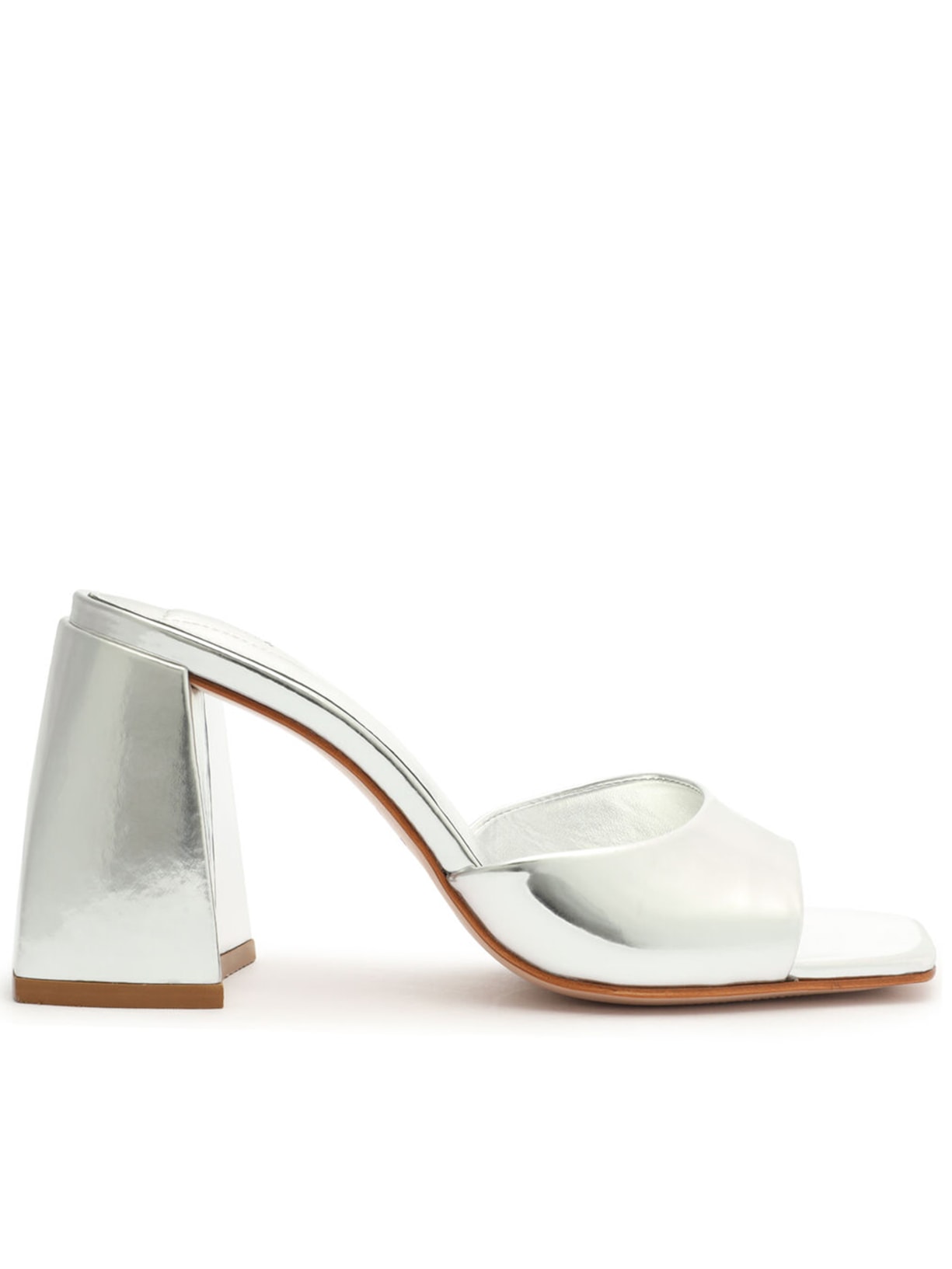 Sandália Feminina Mule Spechio Other - Prata