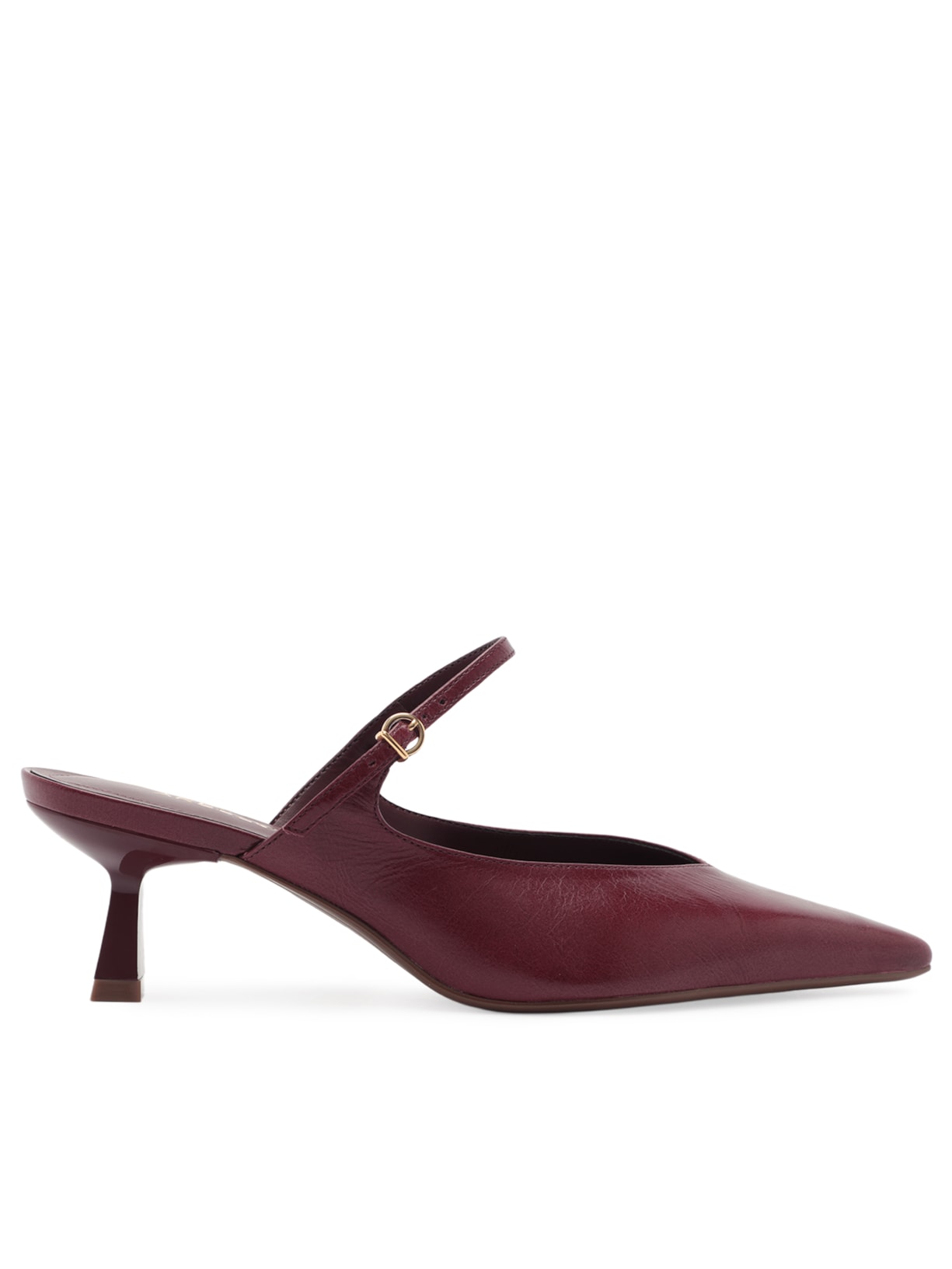 Sandália Feminina Mule Tourino Leather - Vermelho
