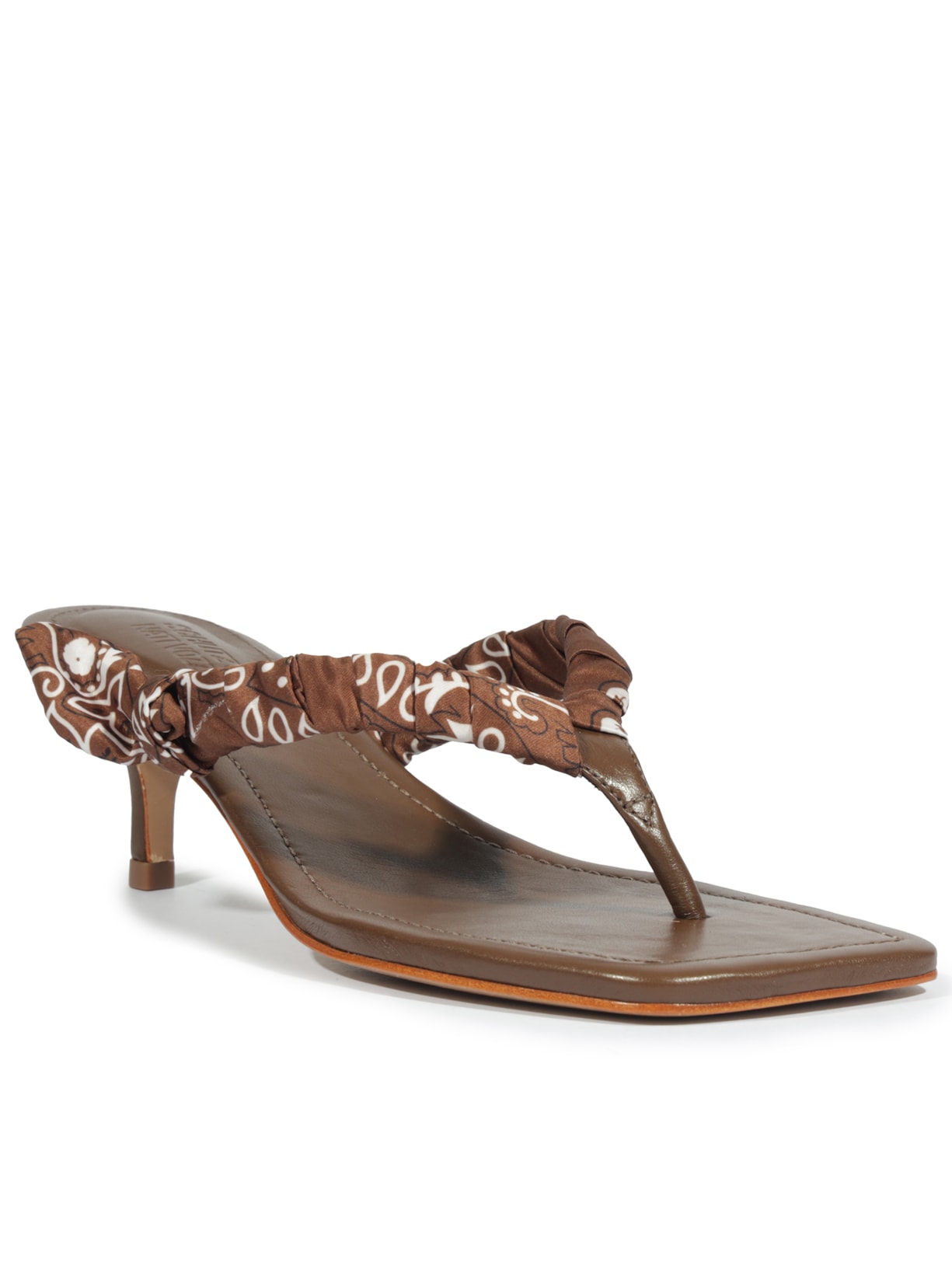 Sandália Feminina Mule Urban Marrom Schutz + Nati Vozza