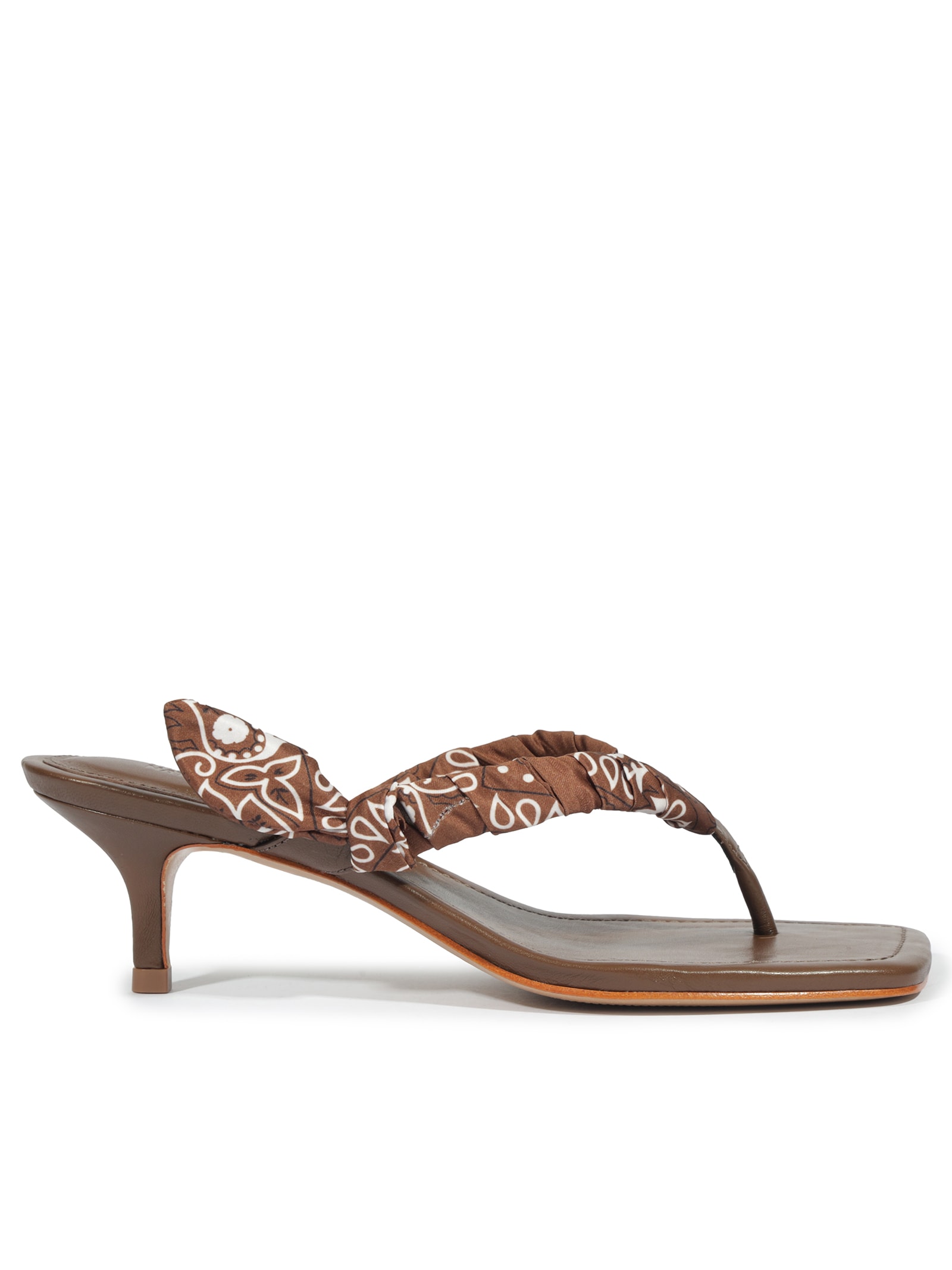 H.Morley画　「街角」 Sandália Feminina Mule Urban - Marrom - Schutz + Nati Vozza