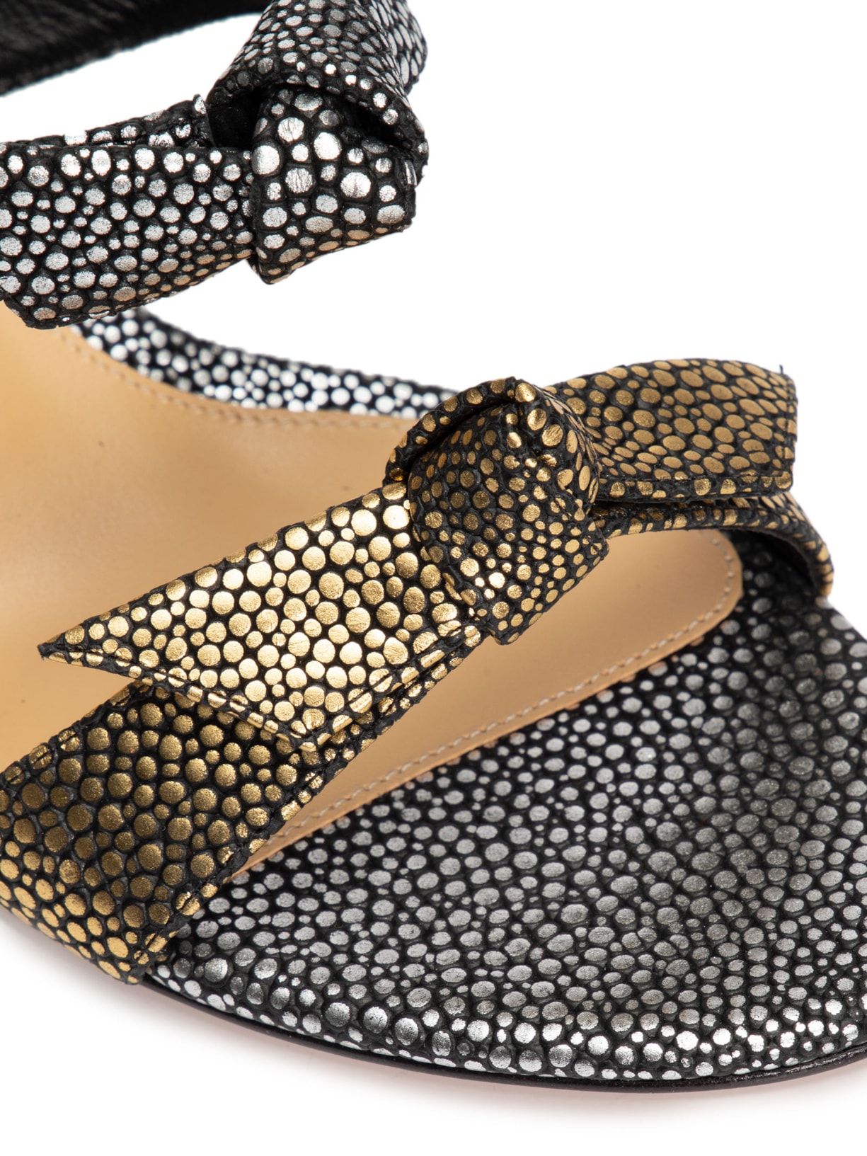 Sandália Feminina New Lolita 60 Metallic Prata Alexandre Birman