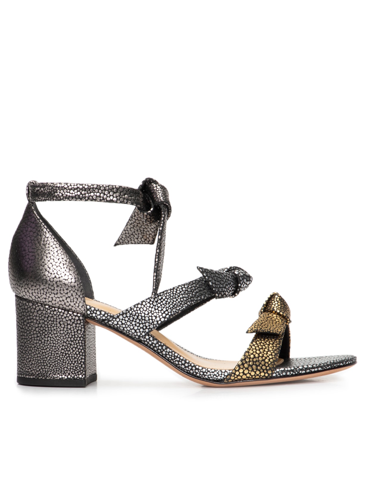 Sandália Feminina New Lolita 60 Metallic Prata Alexandre Birman