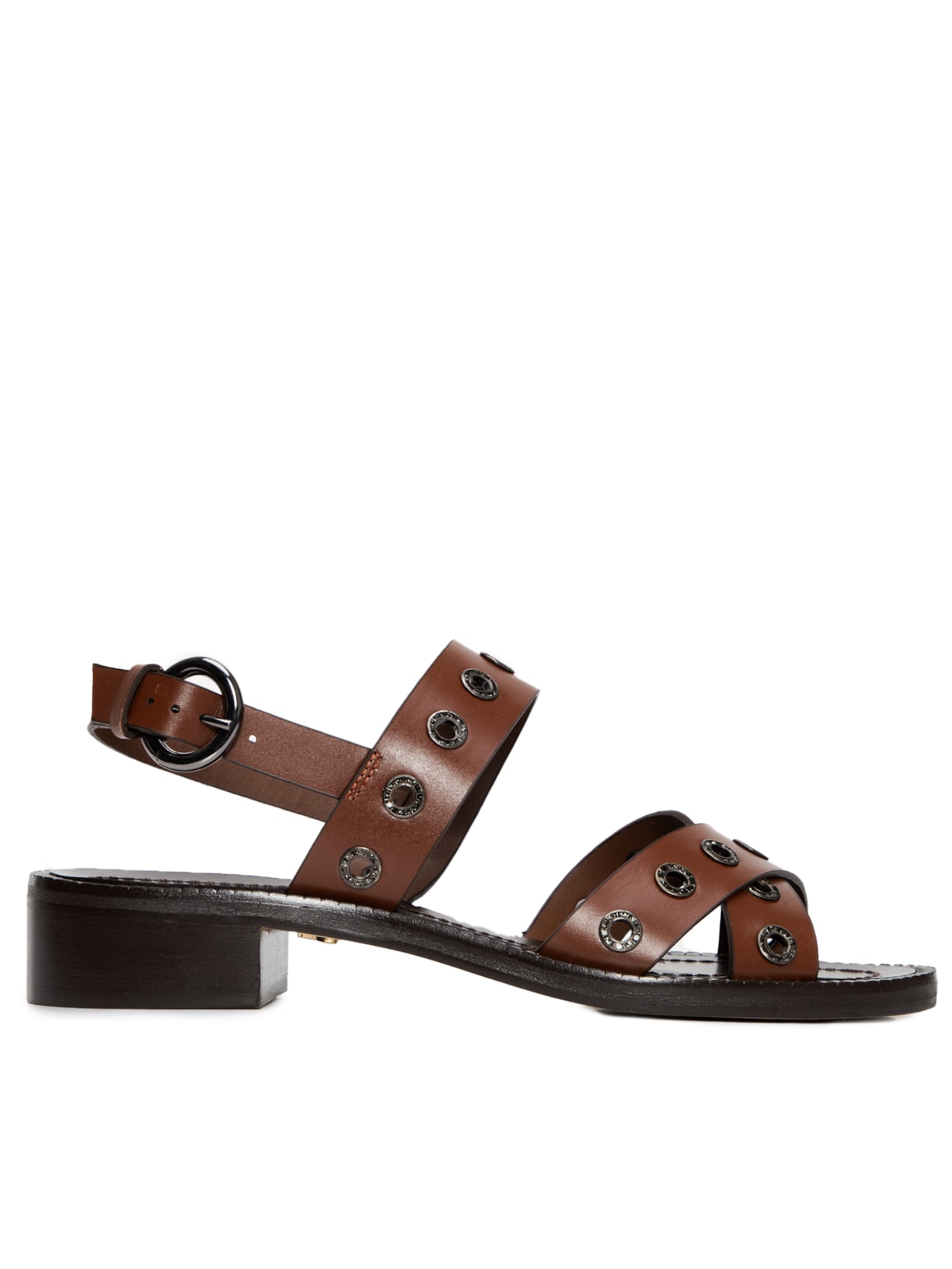 Sandália Feminina Niágara Marrom Paula Torres