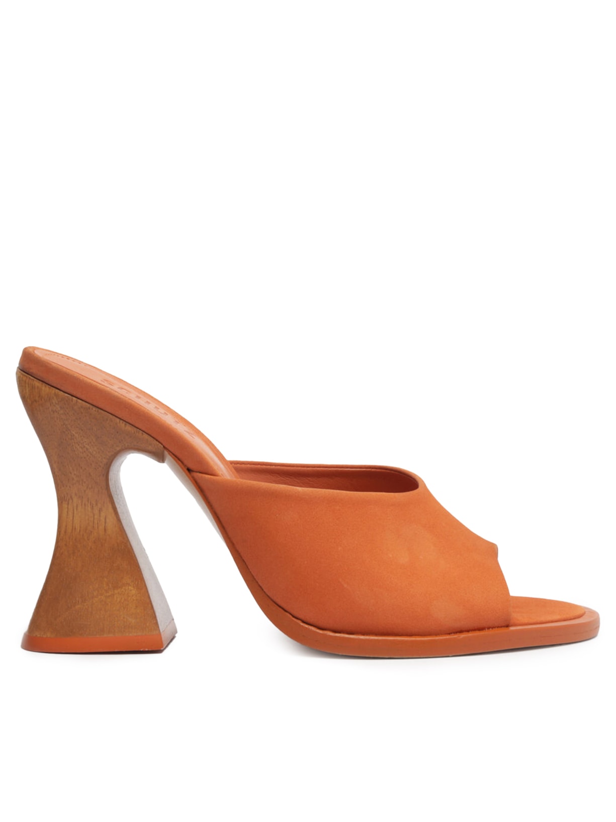 Sandália Feminina Nobuck - Marrom