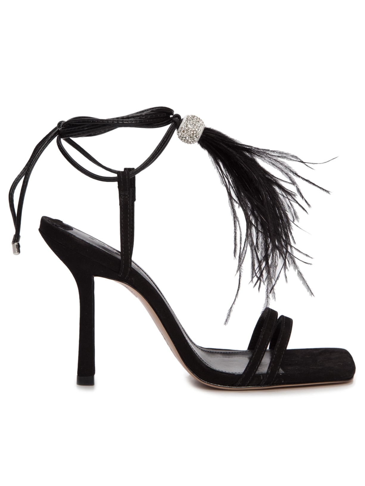 Sandália Feminina Nobuck - Preto