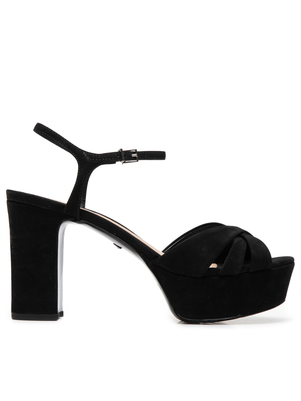 Sandália Feminina Nobuck - Preto