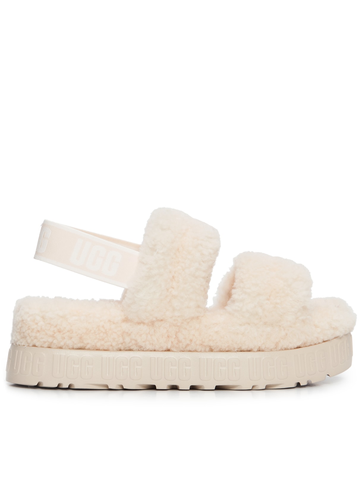 Sandália Feminina Oh Fluffita - Off White