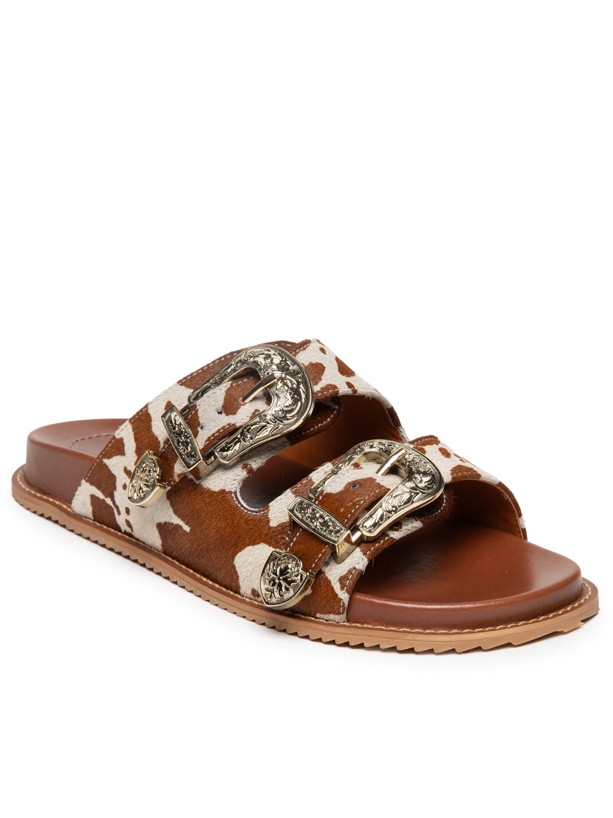 Sandália Feminina Papete Animal Print  Market 33