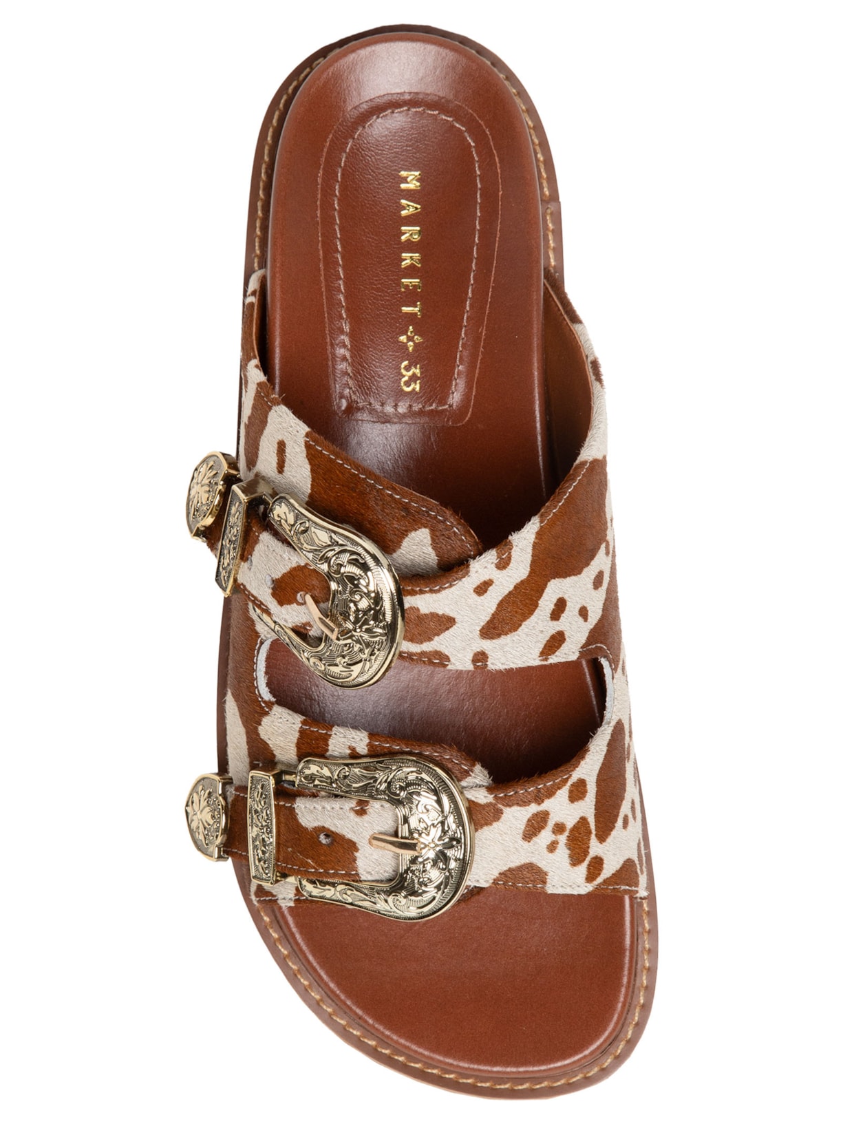 Sandália Feminina Papete Animal Print  Market 33