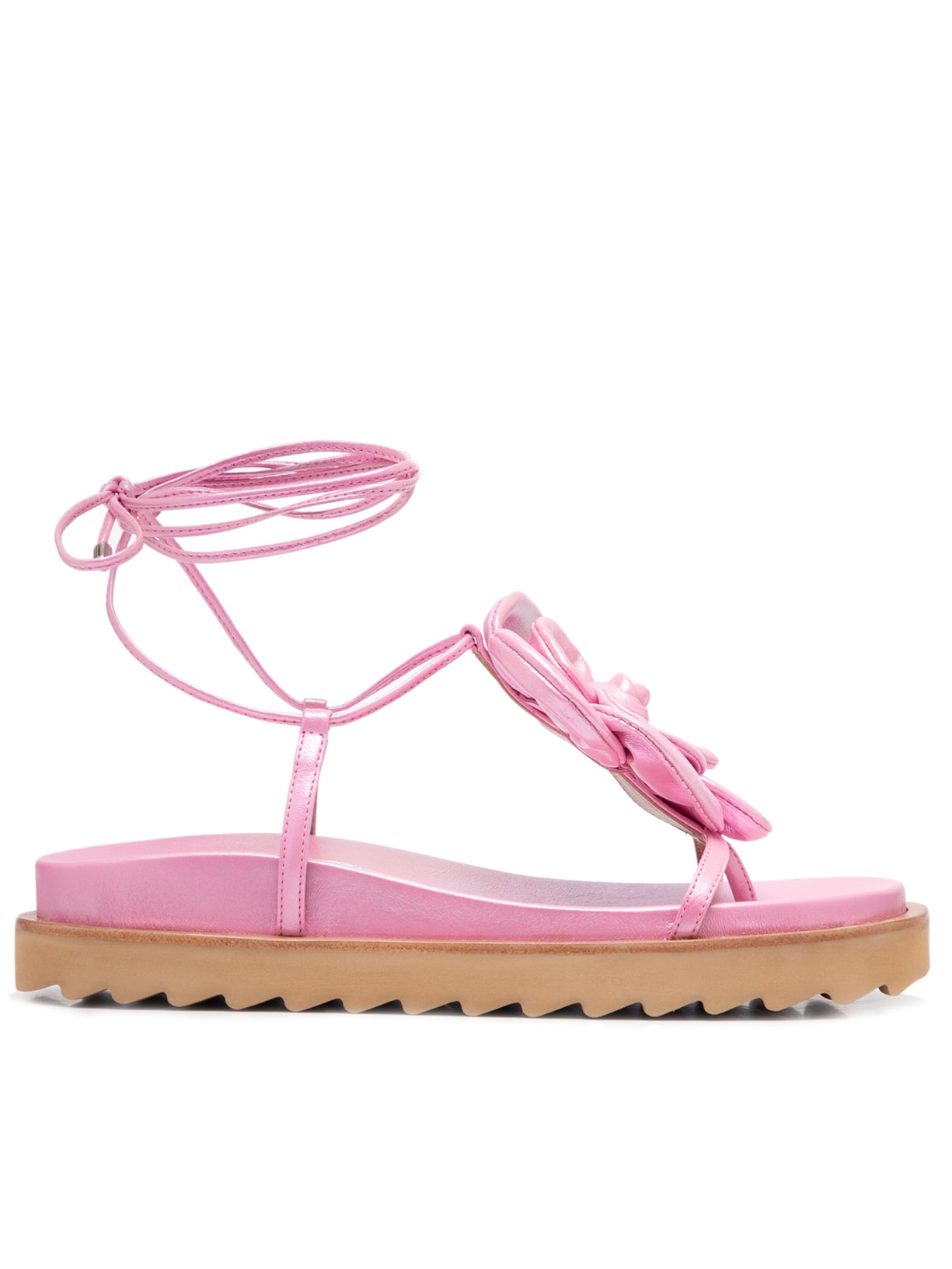 Sandália Feminina Papete Magnólia - Rosa