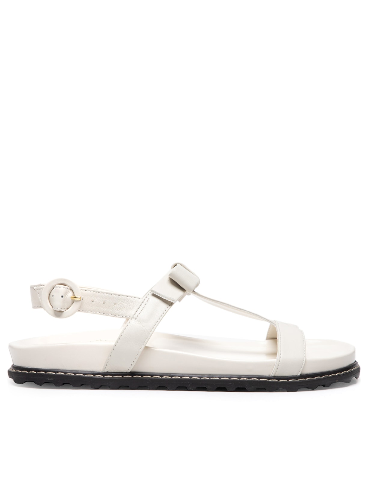 Sandália Feminina Papete Maxi Laço - Branco