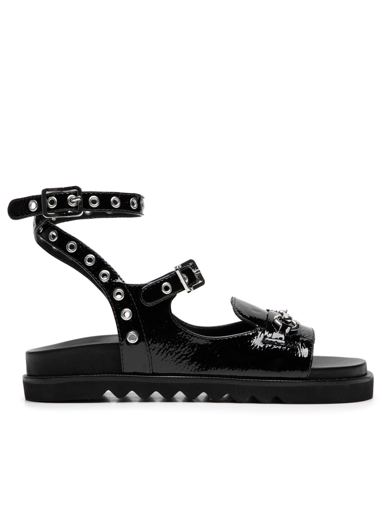 Sandália Feminina Papete Minnesota - Preto