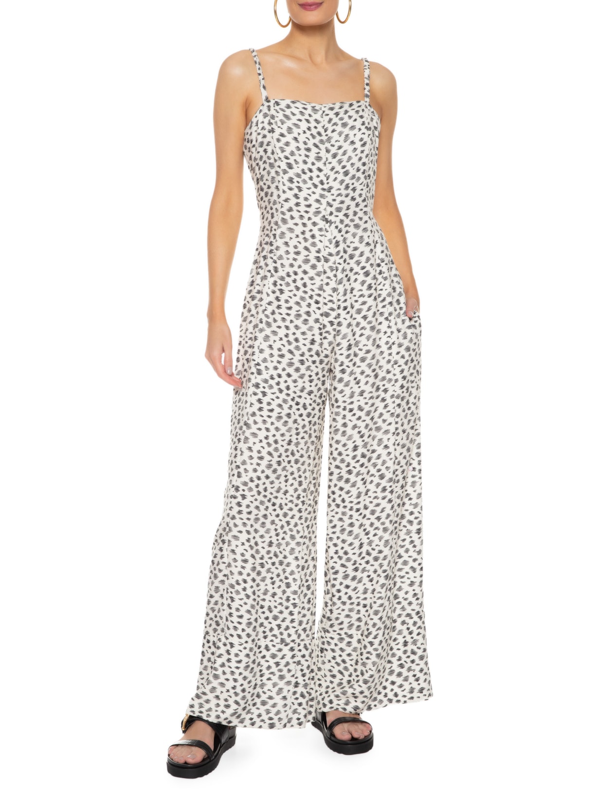 Sandália Feminina Papete Preto Schutz