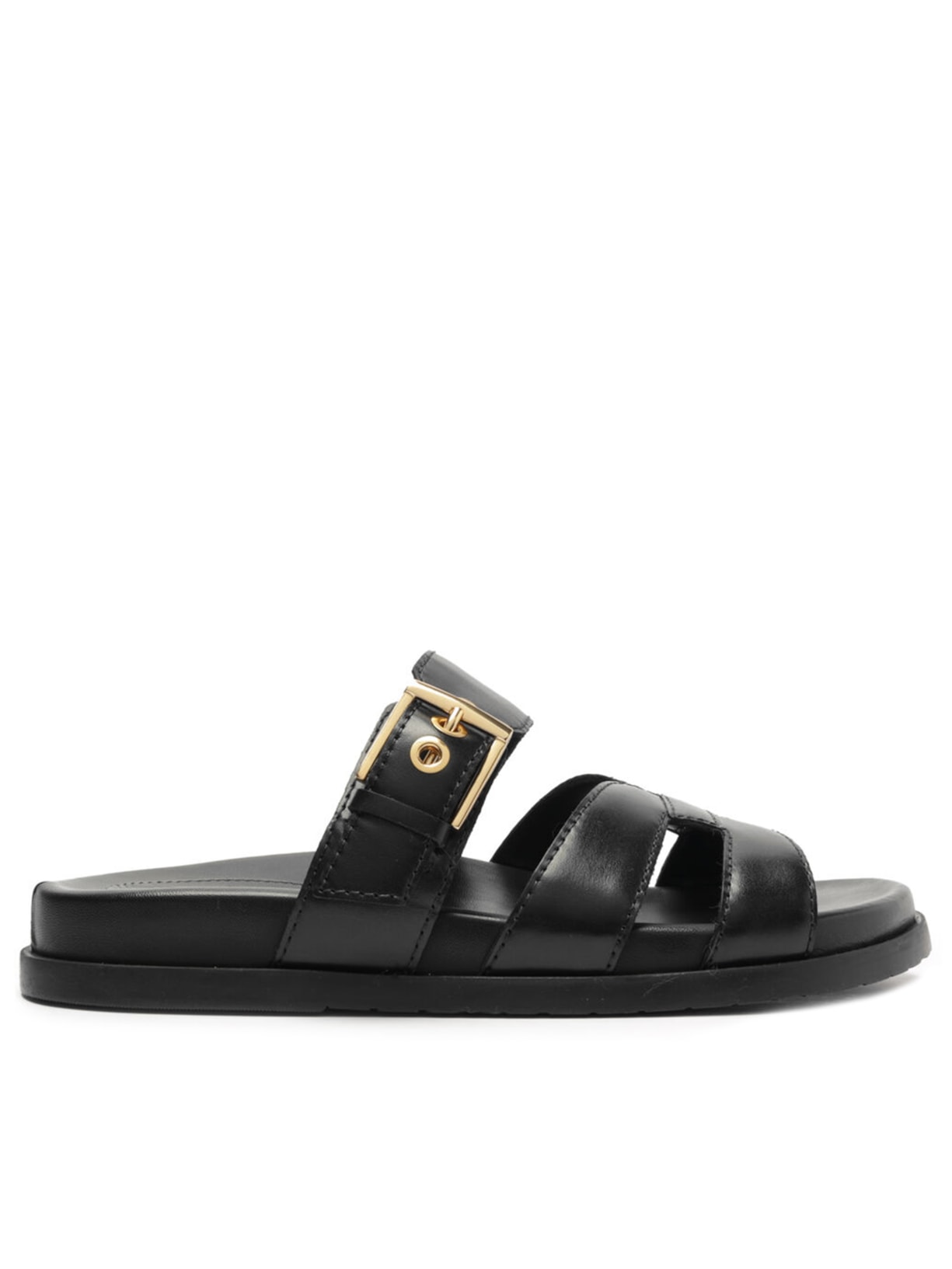 Sandália Feminina Papete - Preto