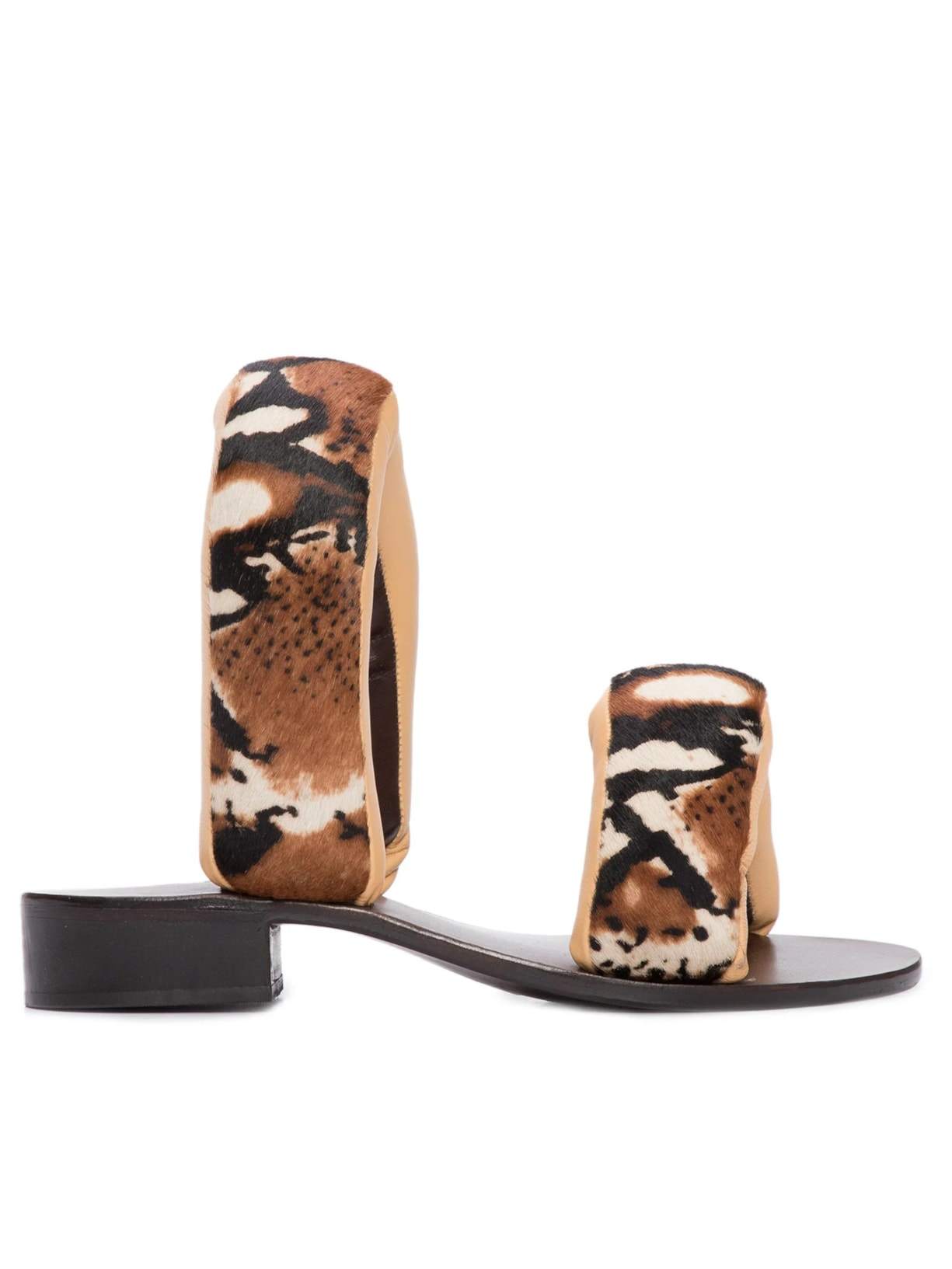 Sandália Feminina Pillow Animal Print Room