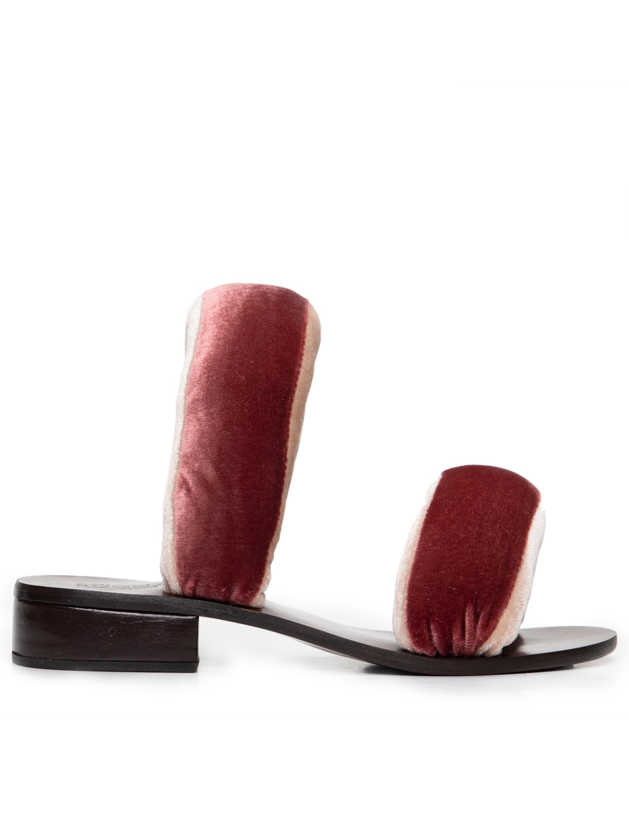 Sandália Feminina Pillow Velvet - Vinho