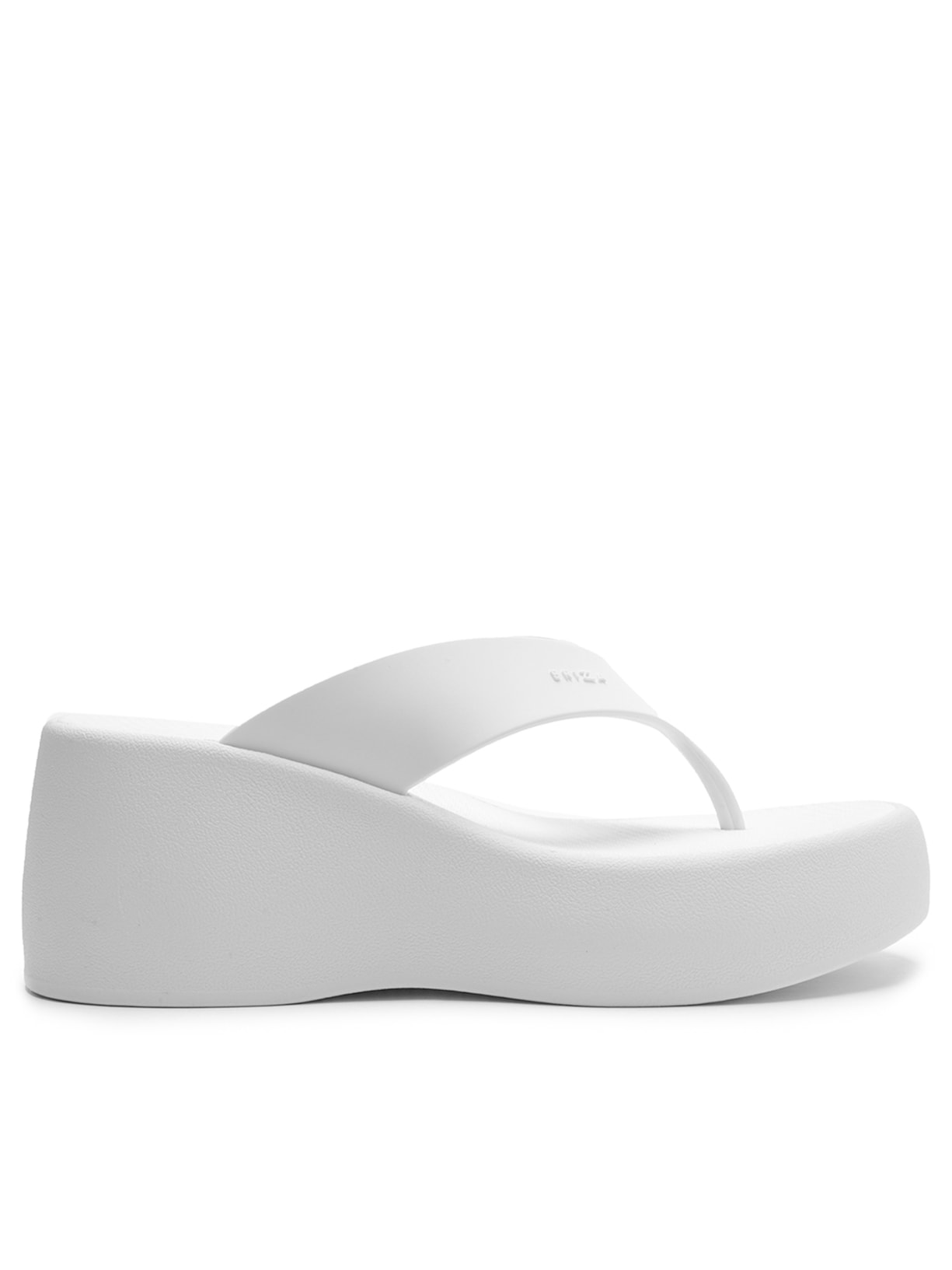 Sandália Feminina Plataforma Barcelona - Branco