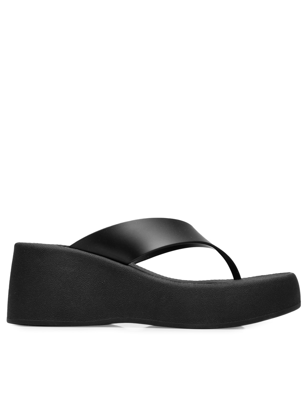 Sandália Feminina Plataforma Barcelona - Preto