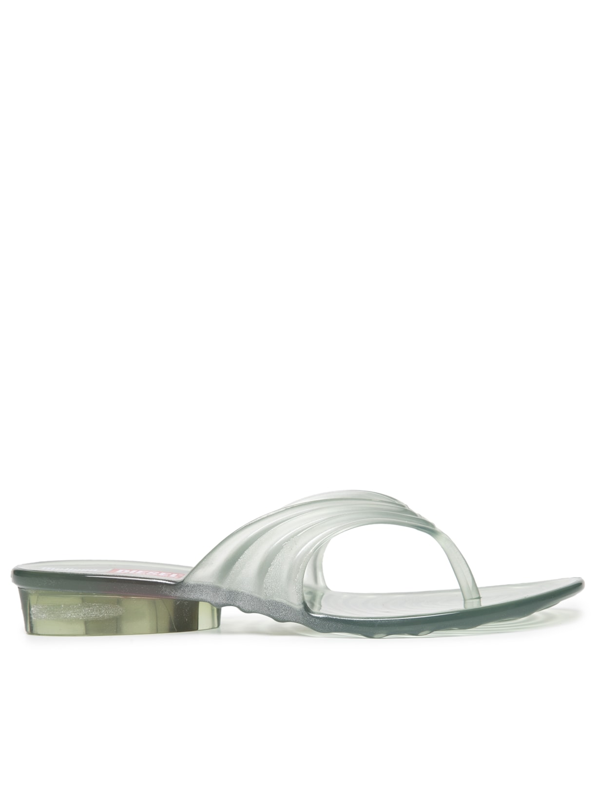 Sandália Feminina Quantum Thong Prateado Melissa + Diesel
