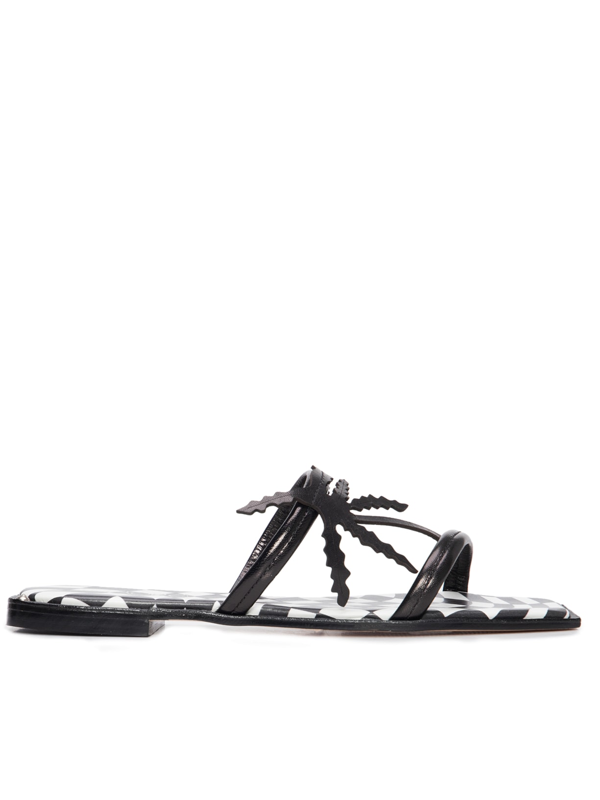 Sandália Feminina Rafaella Flat - Preto