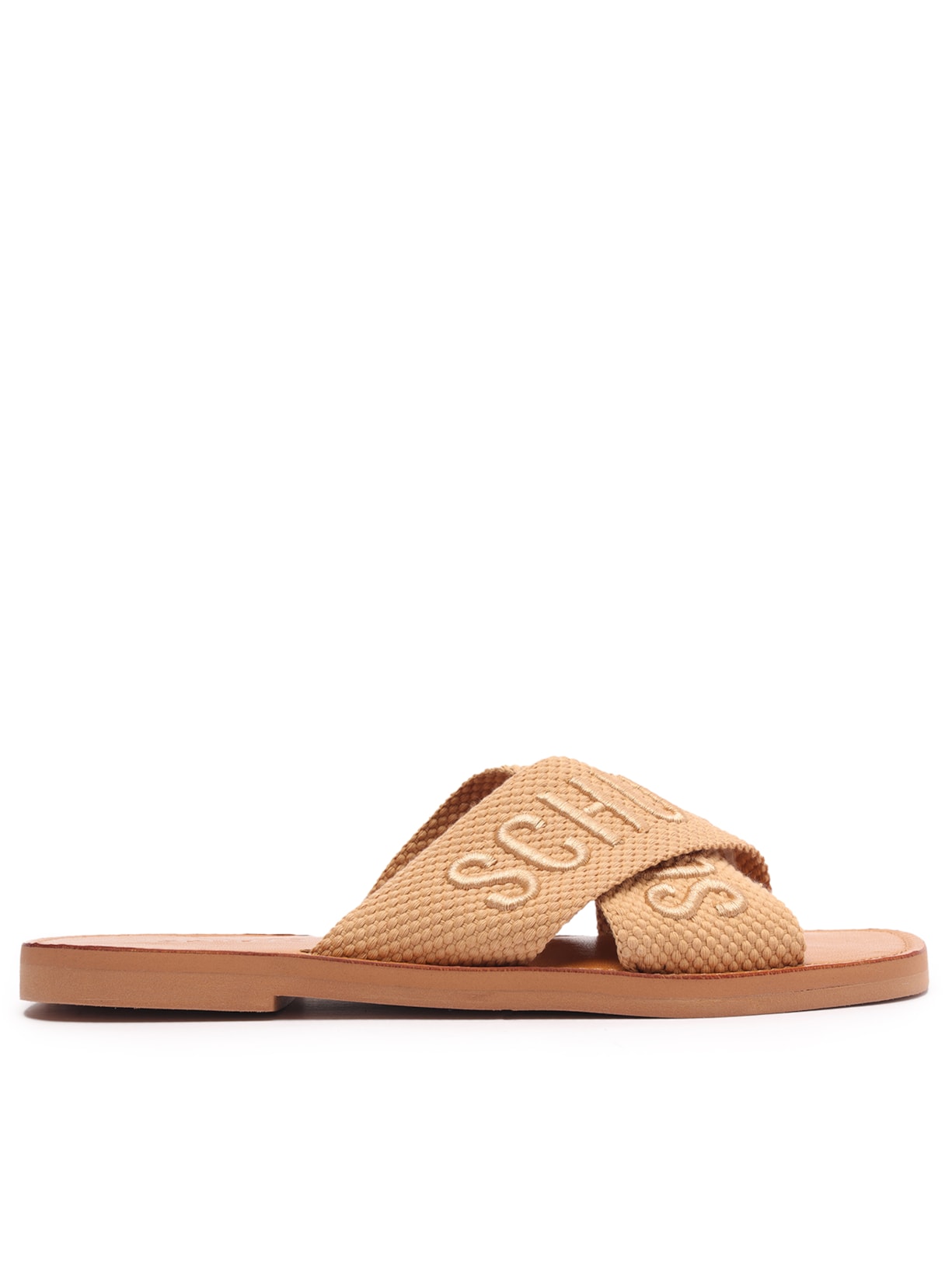 Sandália Feminina Rasteira - Bege