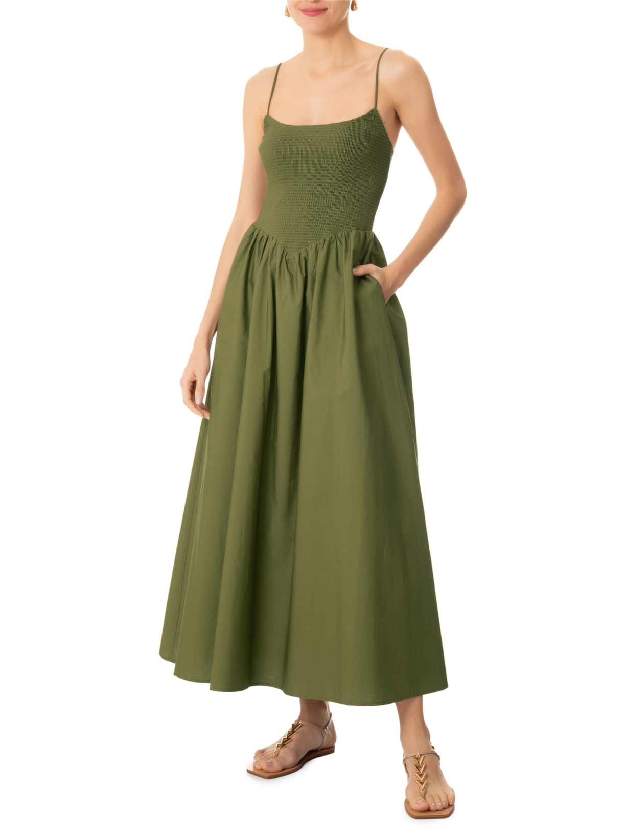 Sandália Feminina Rasteira Bege Schutz
