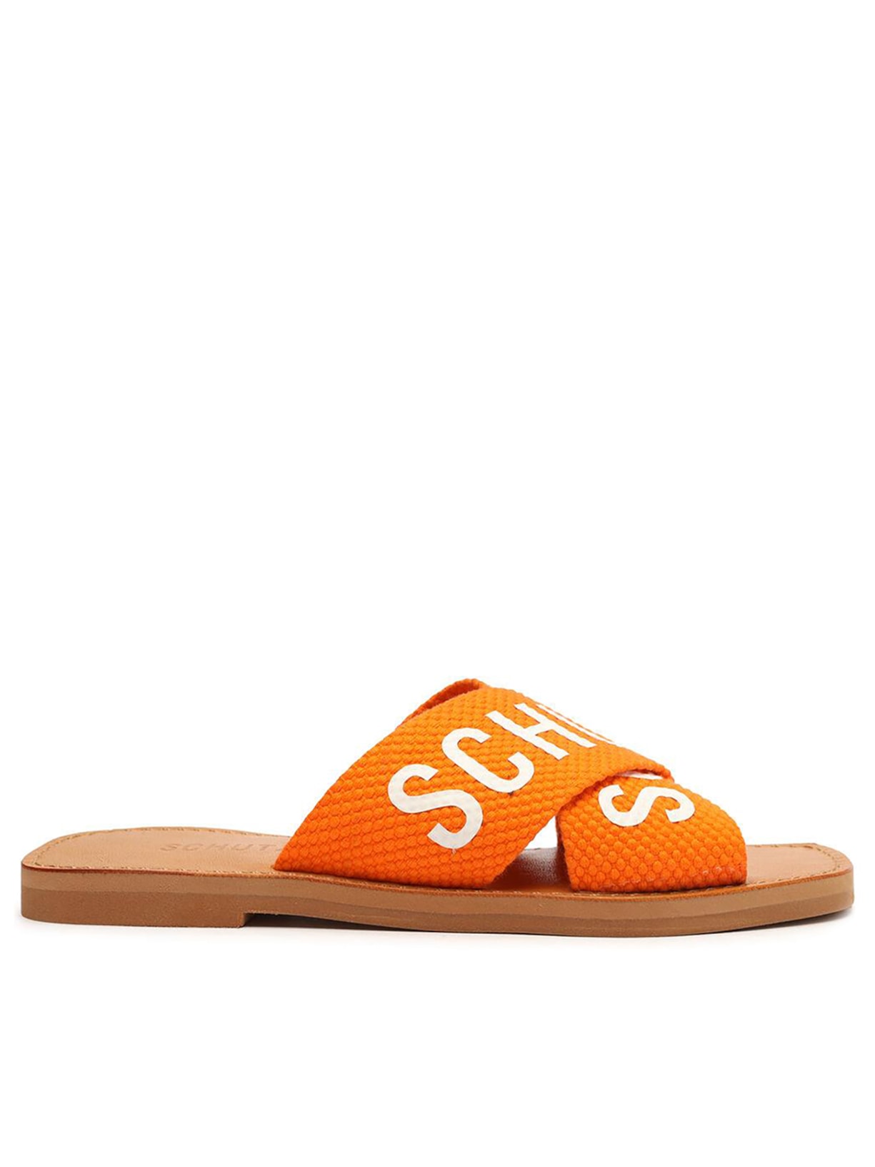 Sandália Feminina Rasteira De X Logo - Larajna