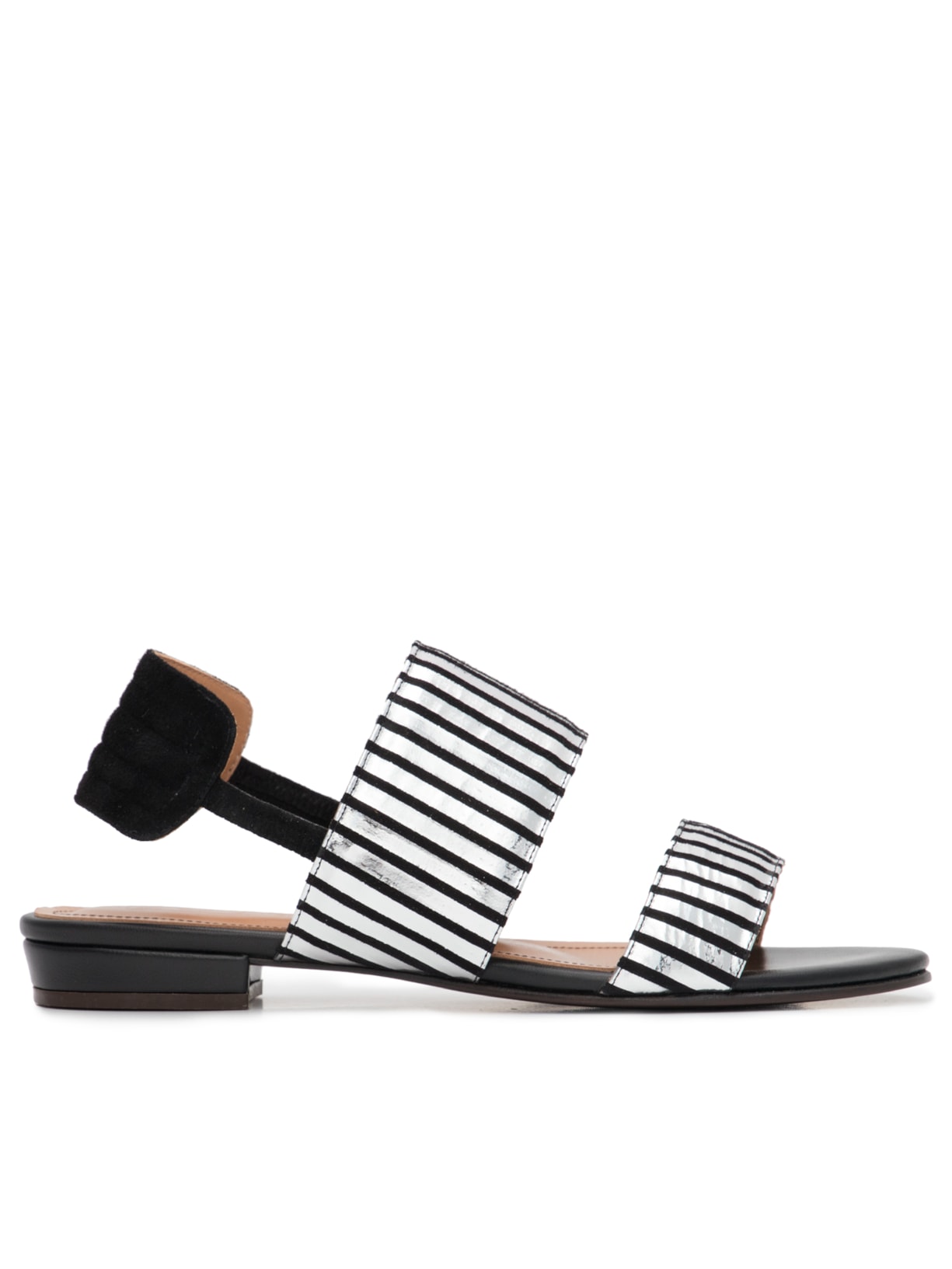 Sandália Feminina Rasteira Laura - Preto