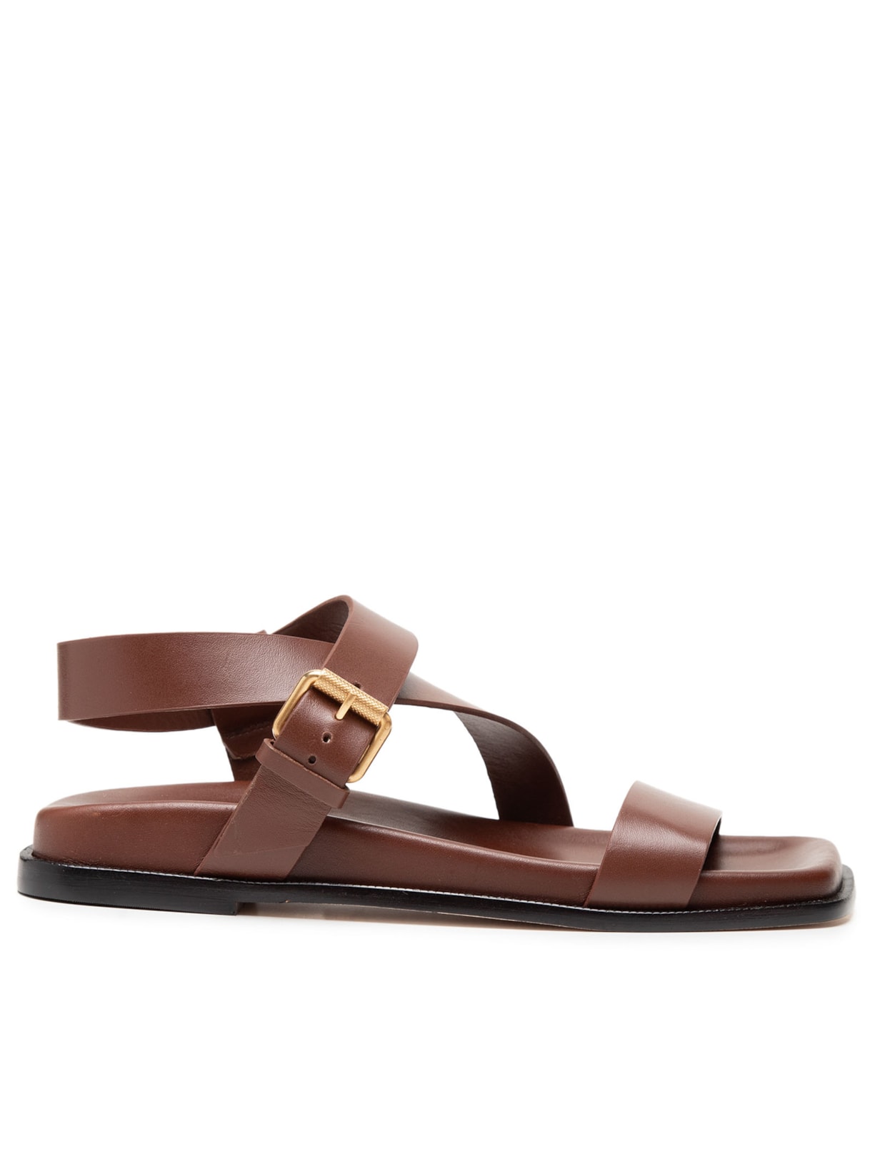 Sandália Feminina Rasteira Sasha - Marrom