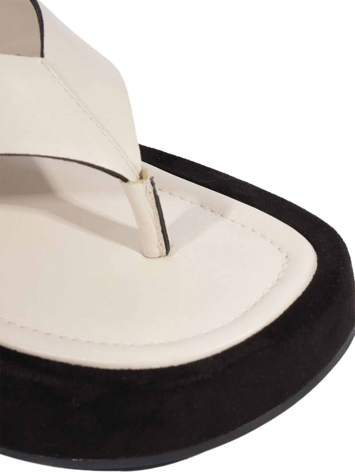 Sandália Feminina Rasteira Shop Flatform Couro Branco Schutz