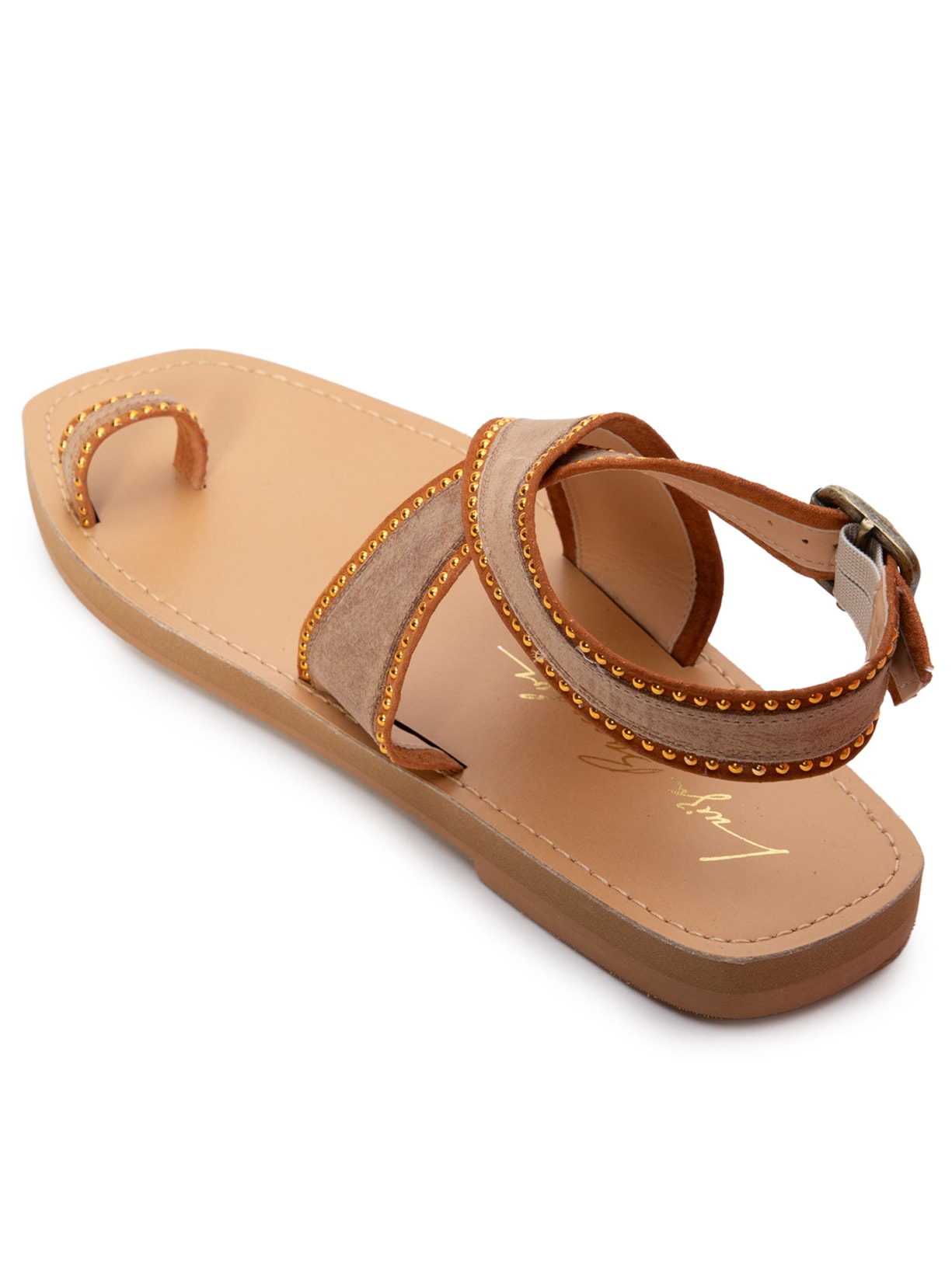 Sandália Feminina Rocky Salermo Bege Luiza Barcelos