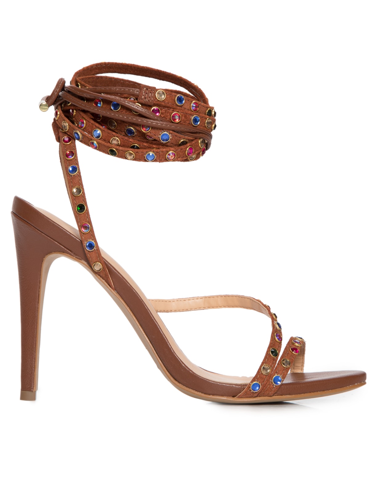 Sandália Feminina Salermo Pecan Grease Pecan - Marrom