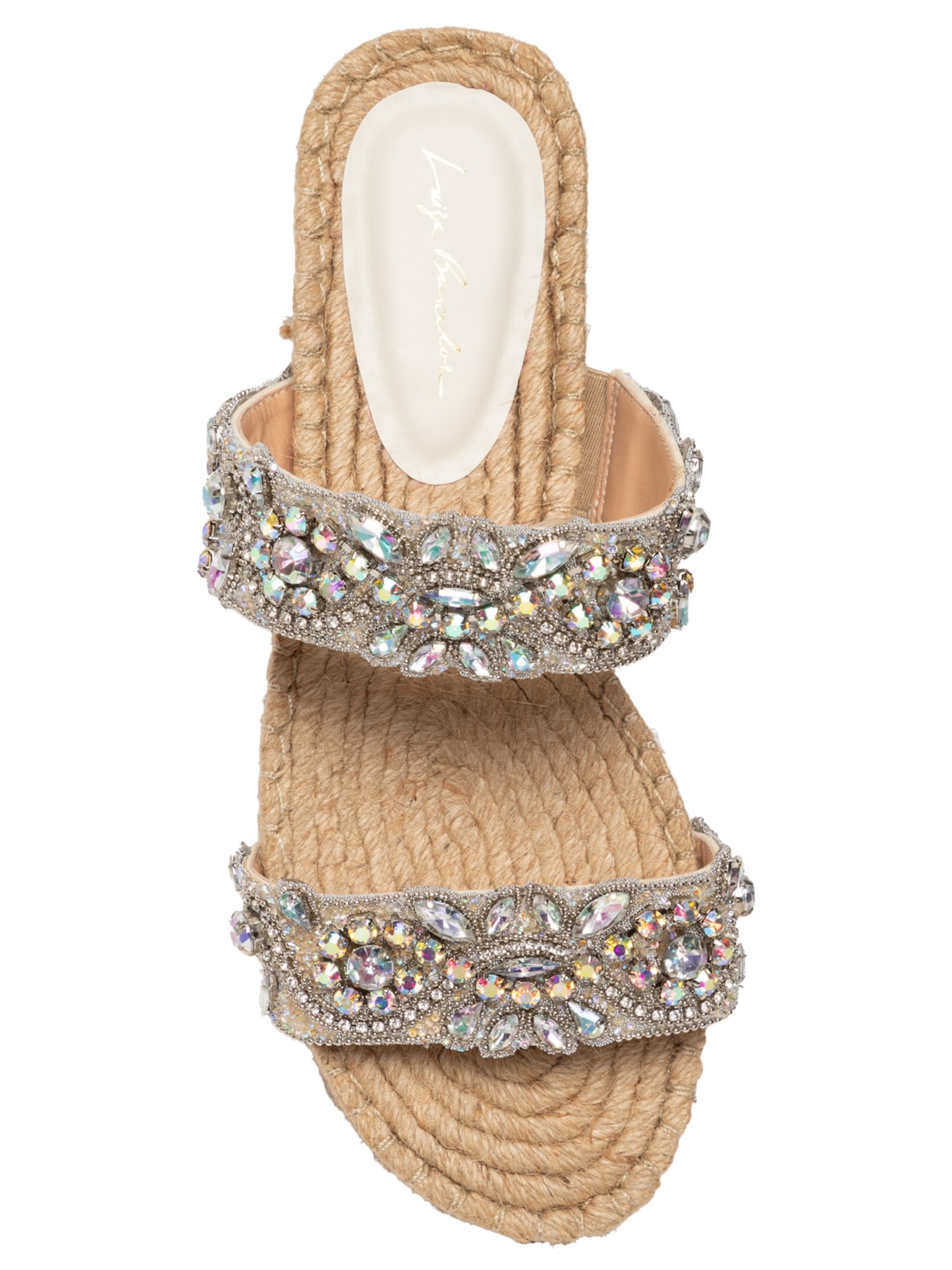 Sandália Feminina Salermo Preateado Luiza Barcelos