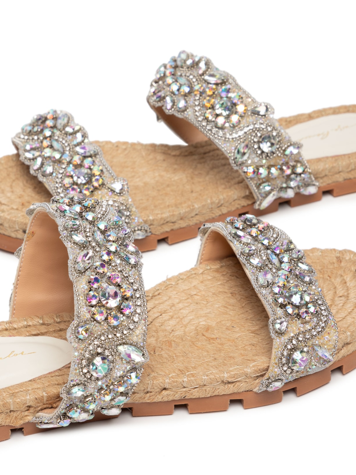 Sandália Feminina Salermo Preateado Luiza Barcelos