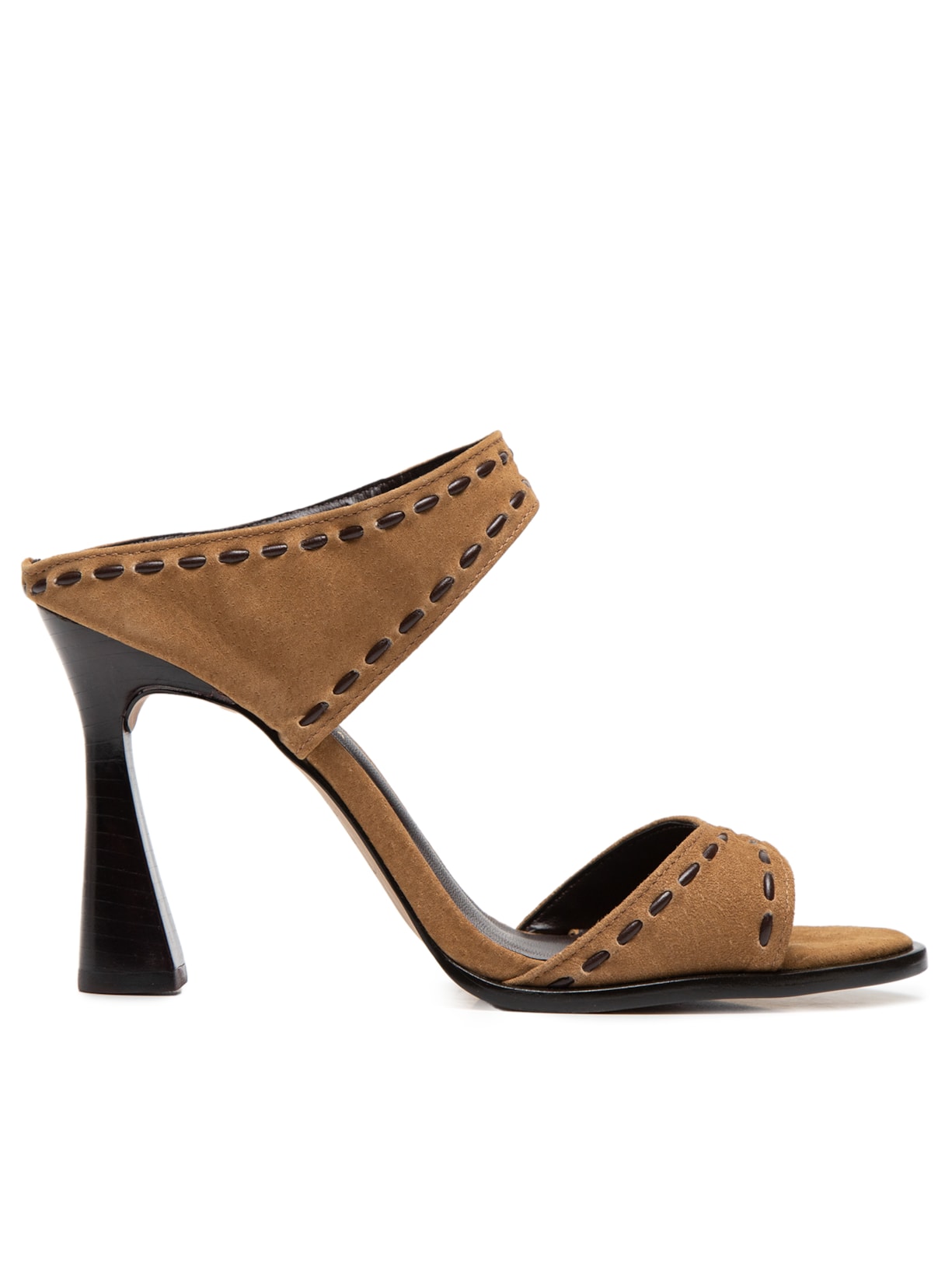 Sandália Feminina Salermo Salto Taça - Bege