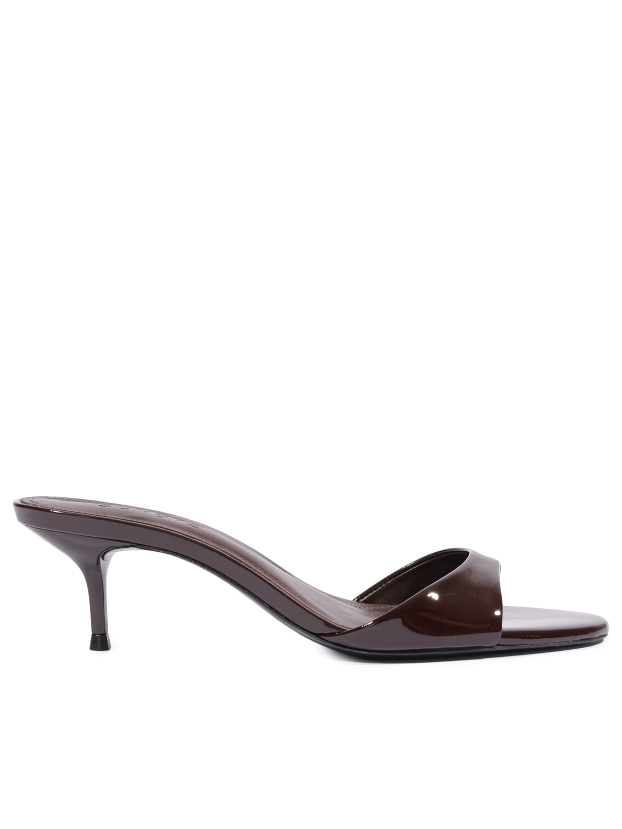 Sandália Feminina Sally Mid Couro Marrom Schutz