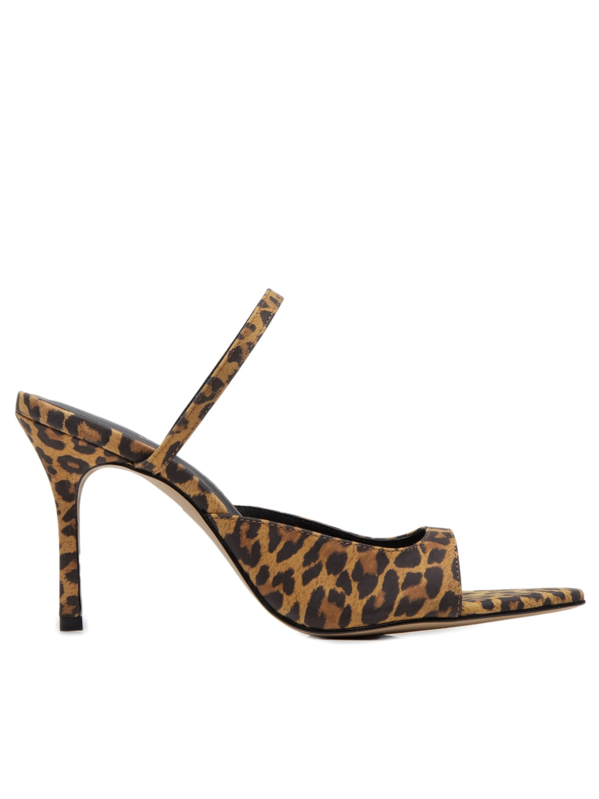 Sandália Feminina Salto Alto - Animal Print