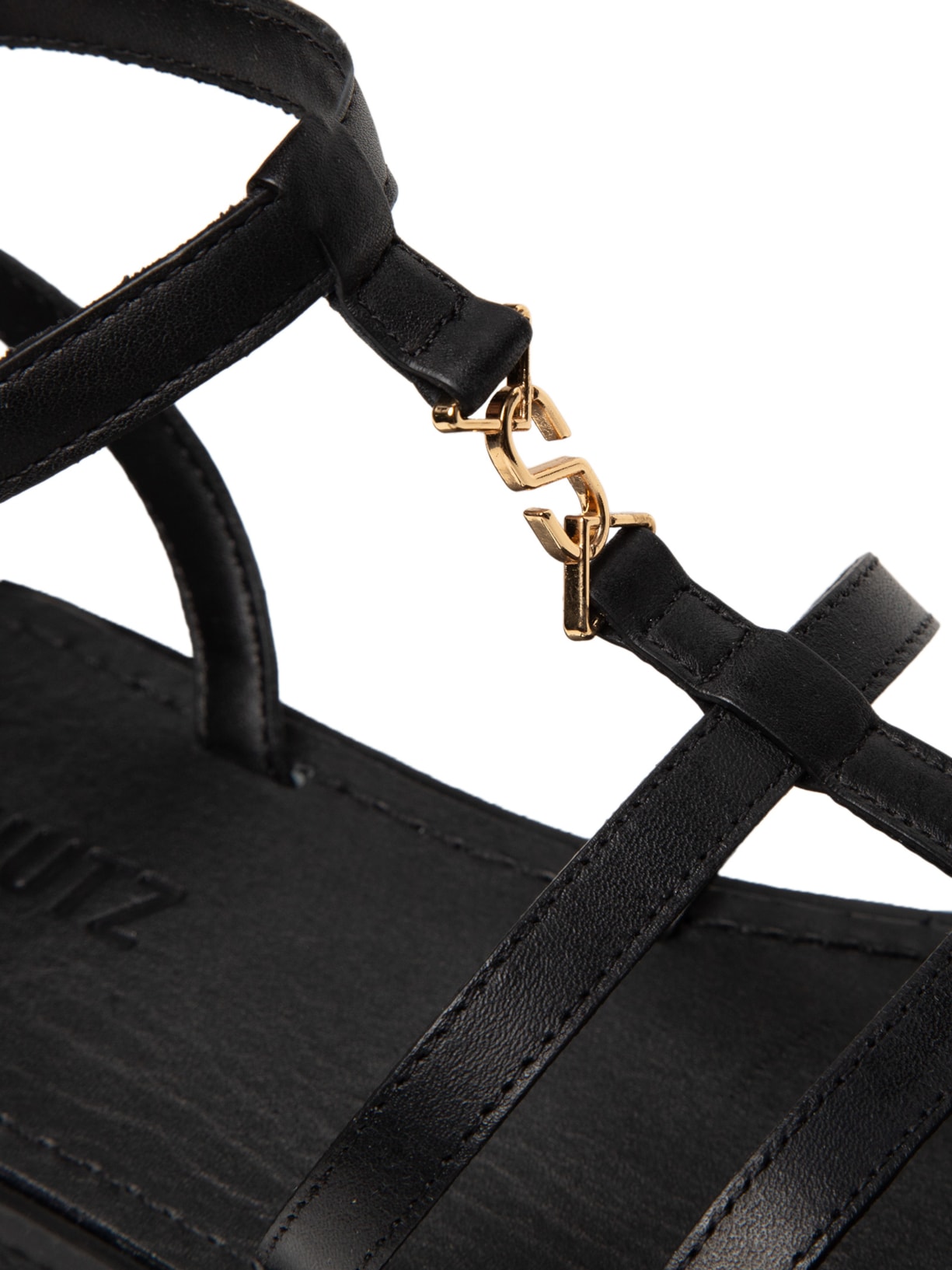 Sandália Feminina Salto Baixo Atanado Prime Preto Schutz