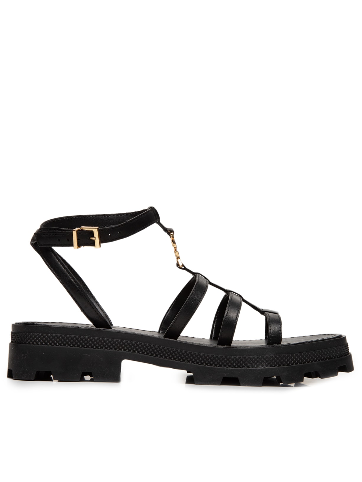 Sandália Feminina Salto Baixo Atanado Prime - Preto