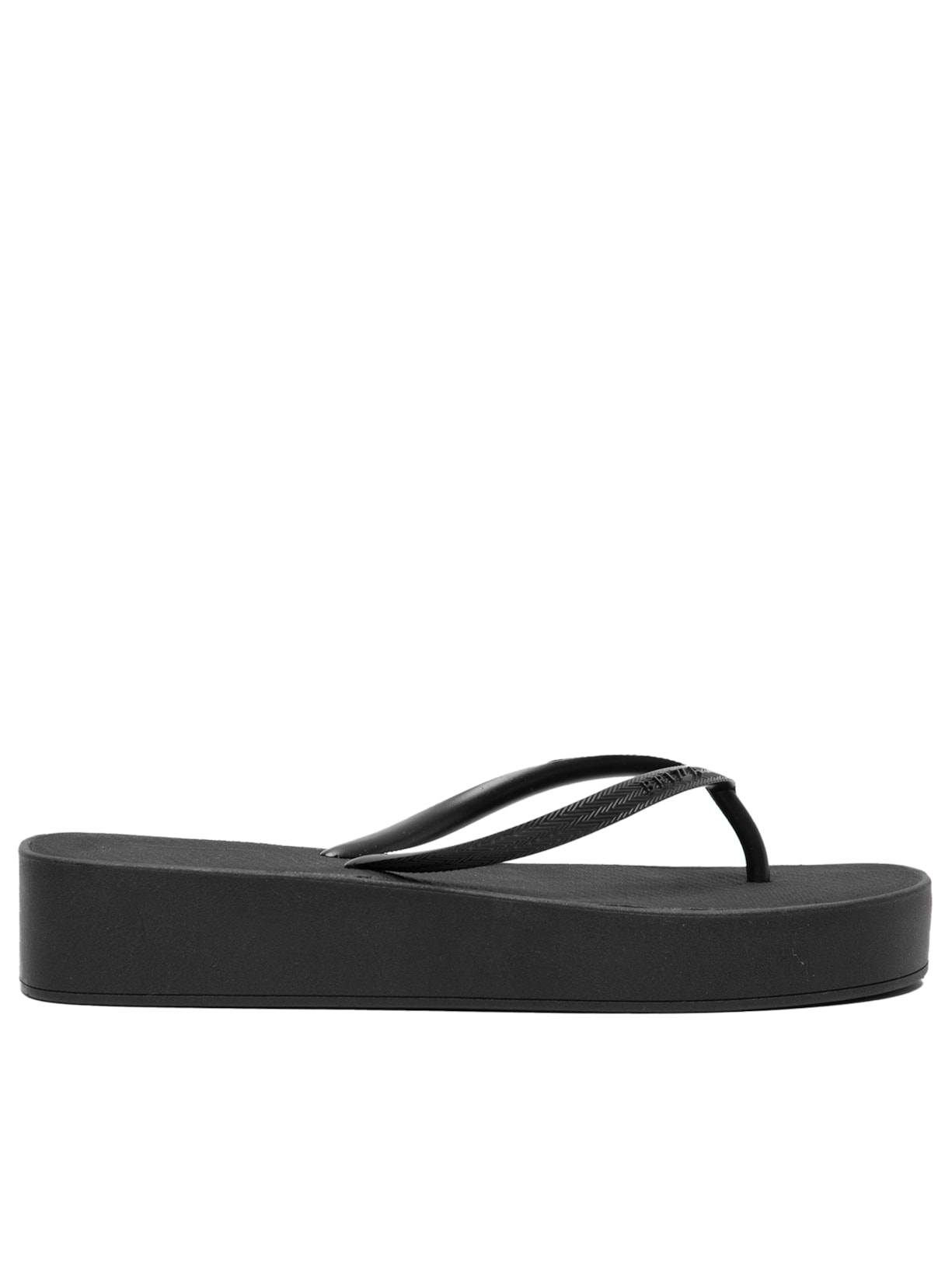 Sandália Feminina Salto Baixo Jelly - Preto