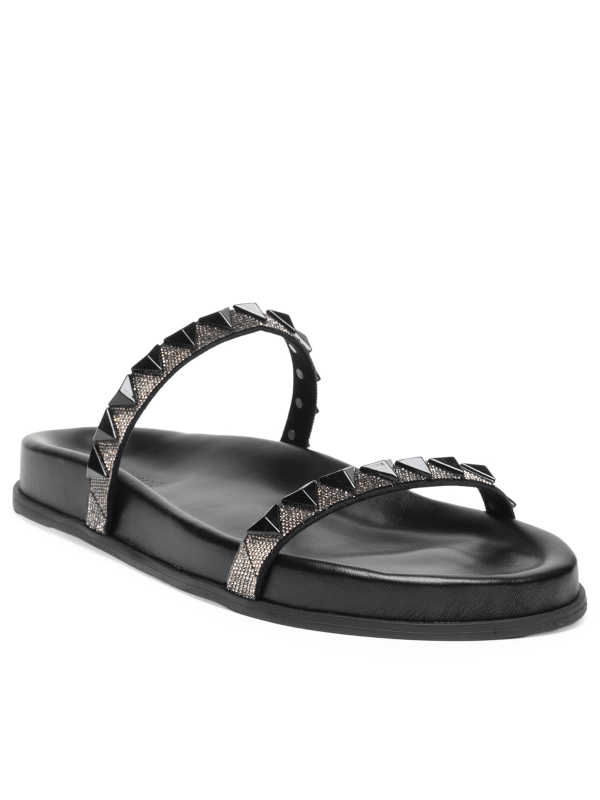 Sandália Feminina Salto Baixo Preto Schutz