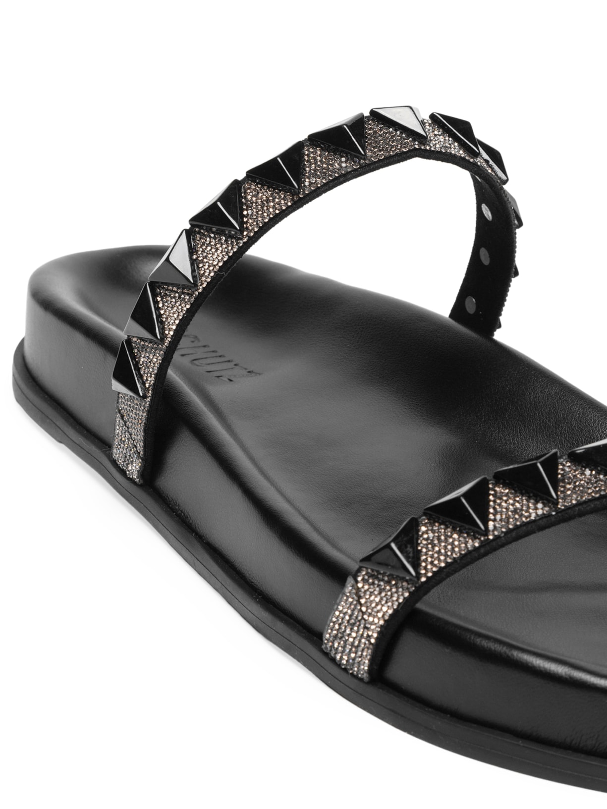 Sandália Feminina Salto Baixo Preto Schutz