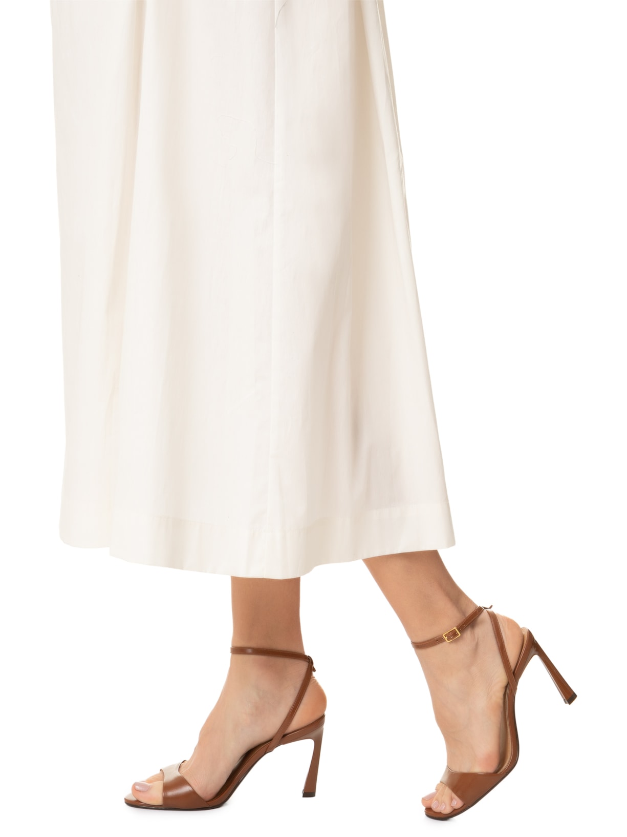 Sandália Feminina Salto Fino Marrom Arezzo